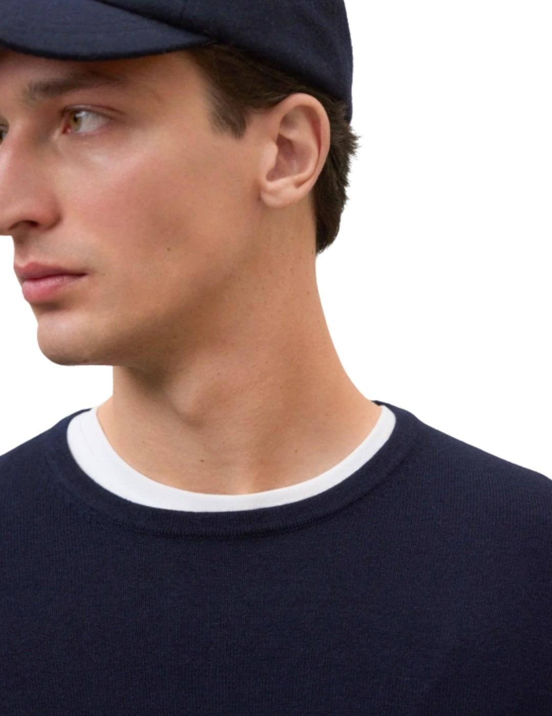 Ecoalf Jersey Punto Bayona Azul marino