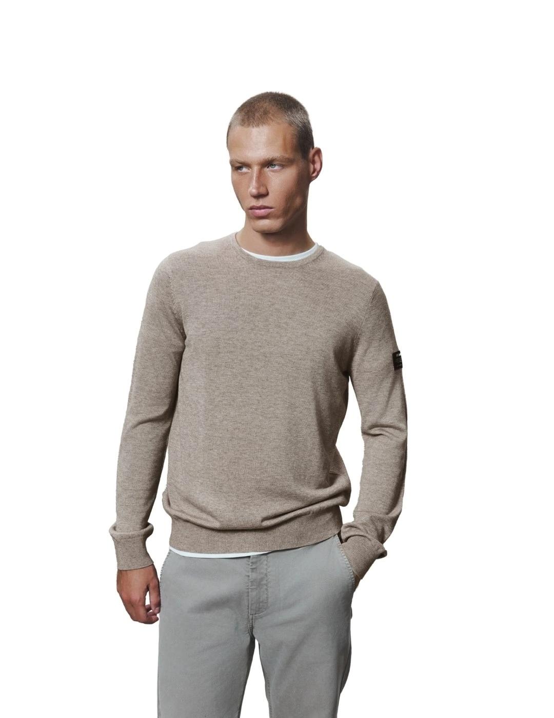 Ecoalf Jersey Punto Bayona Beige