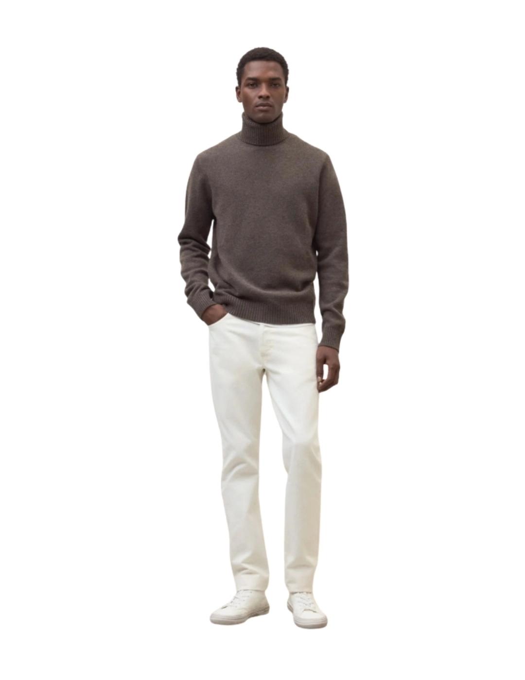 Ecoalf Jersey Punto Brun Marrón oscuro