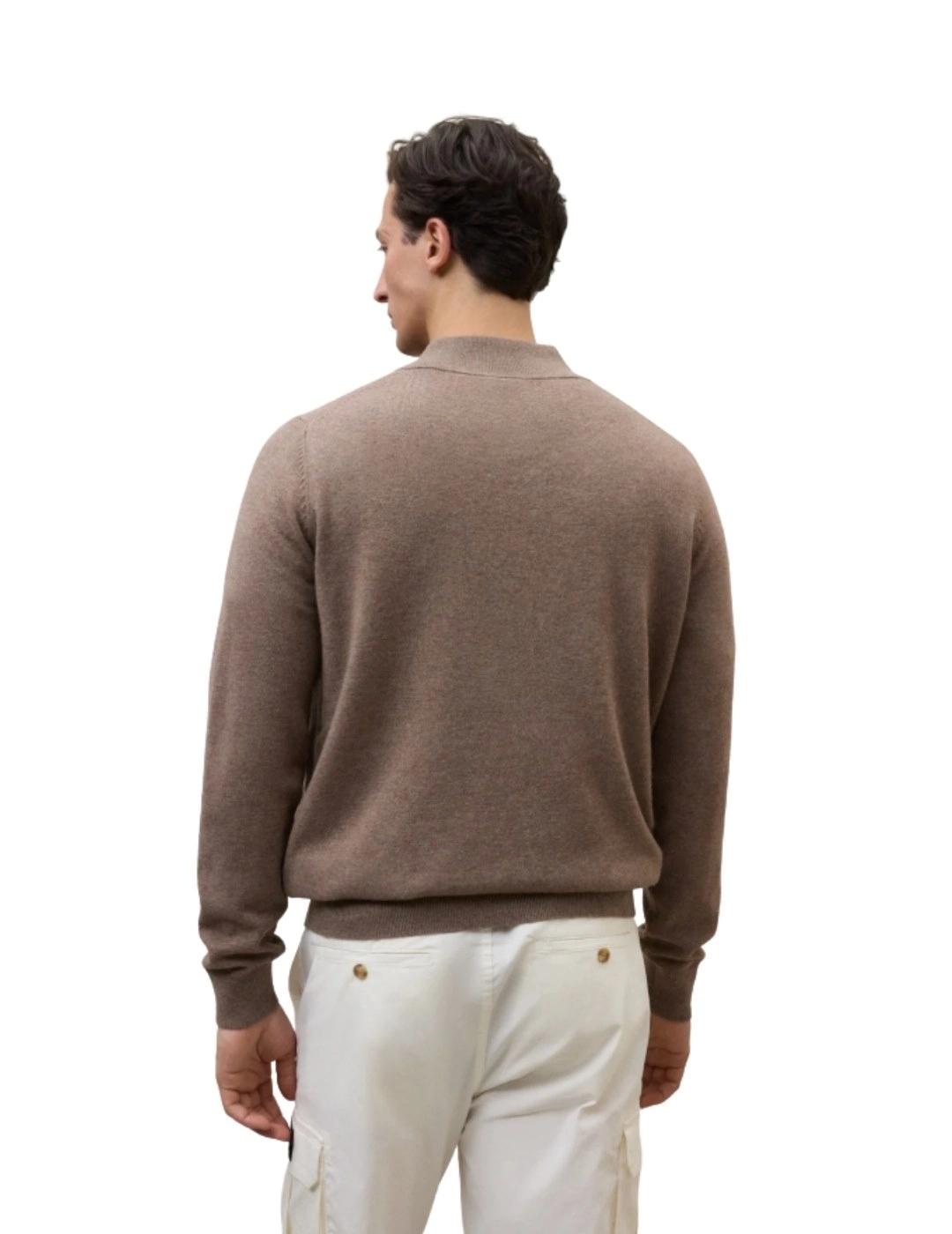 Ecoalf Jersey Punto Cordia Marrón