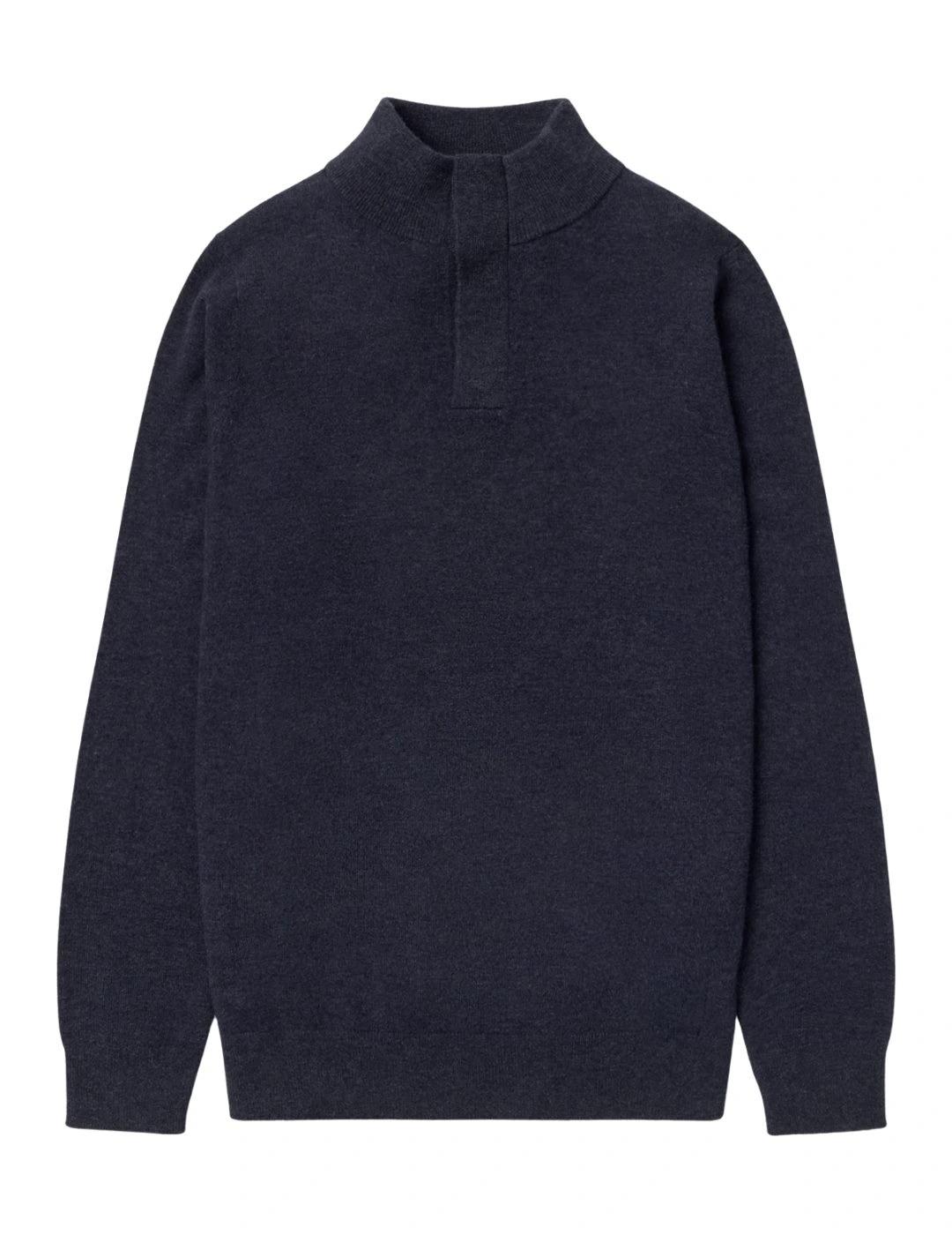 Ecoalf Jersey Punto Cordia Azul marino