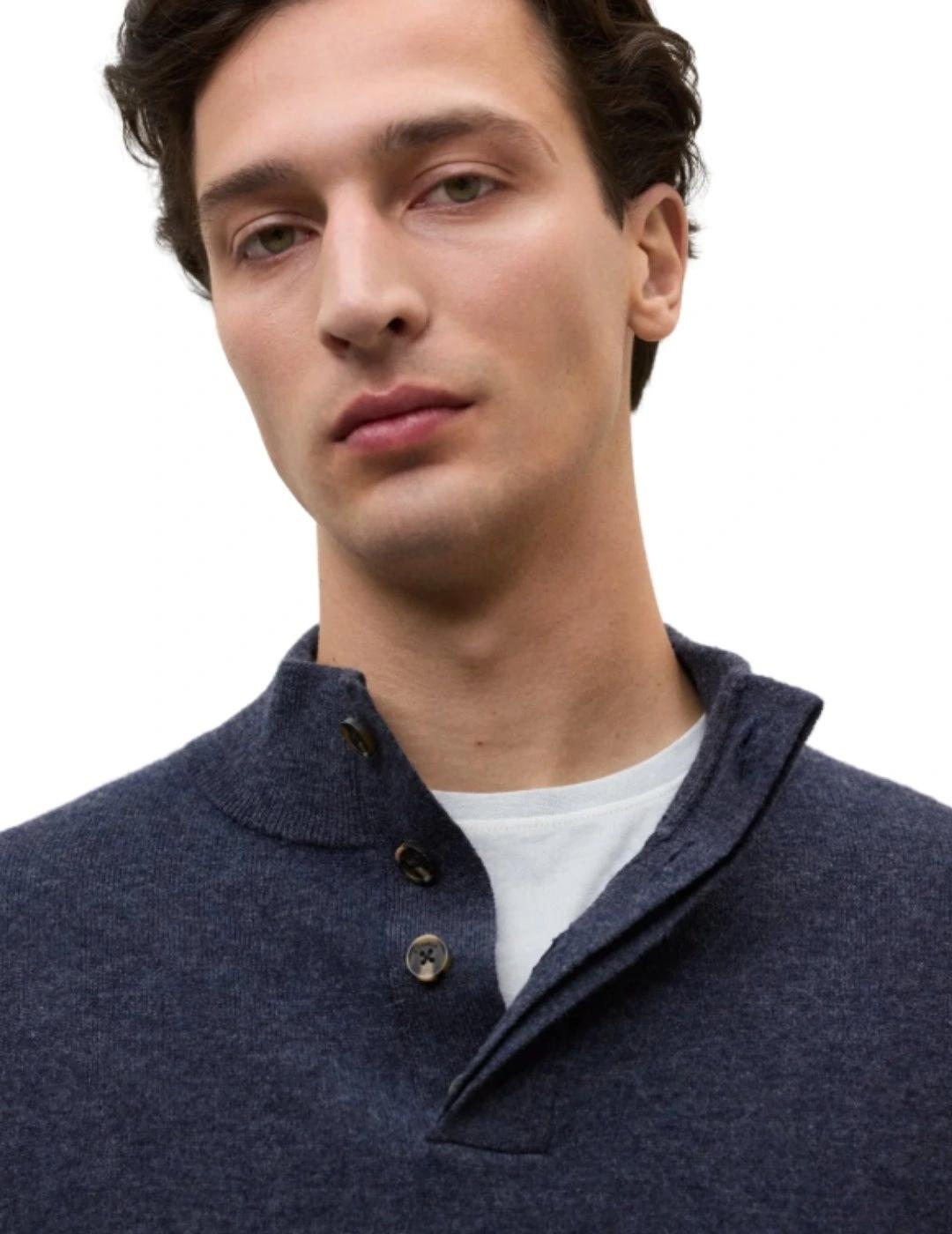 Ecoalf Jersey Punto Cordia Azul marino