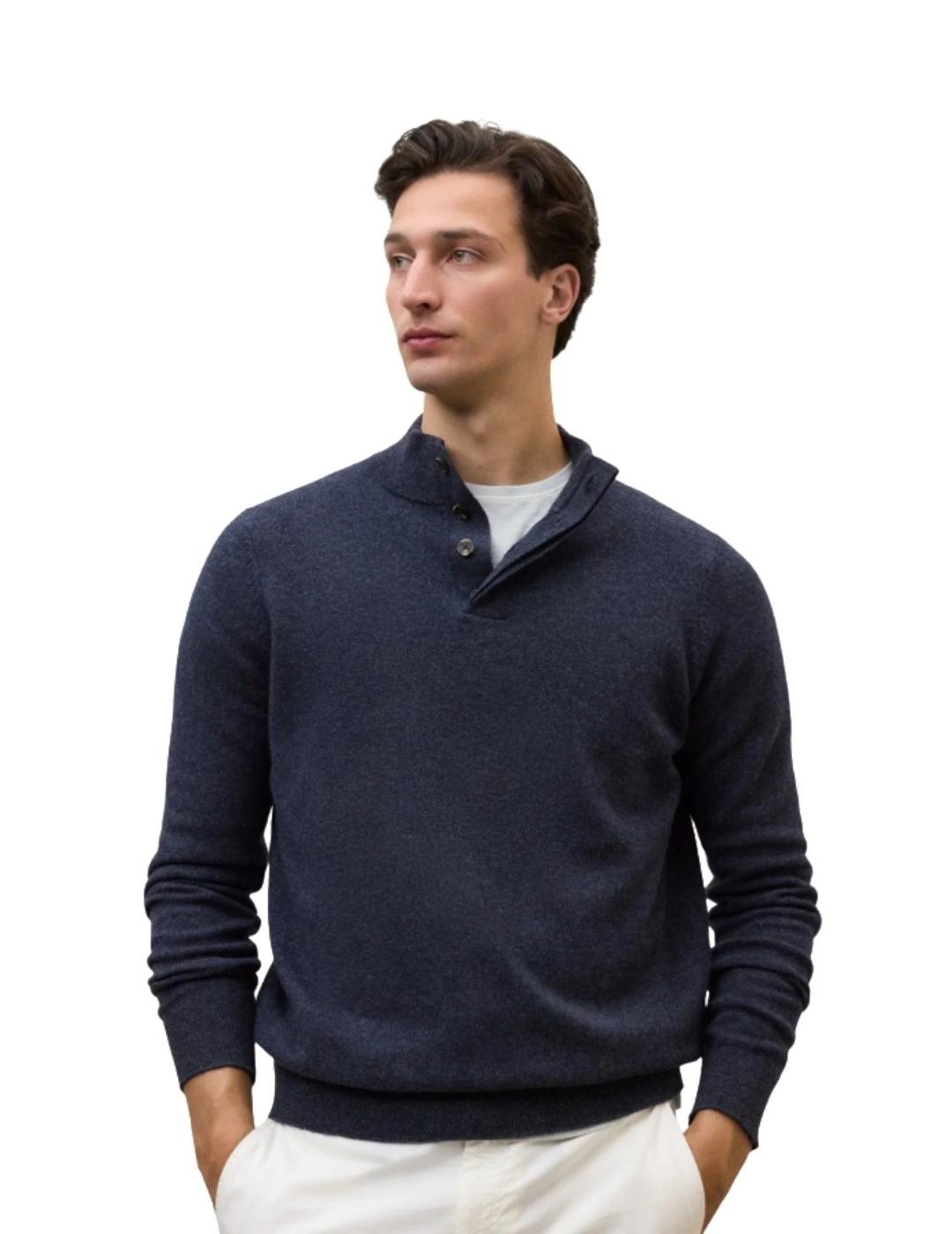 Ecoalf Jersey Punto Cordia Azul marino