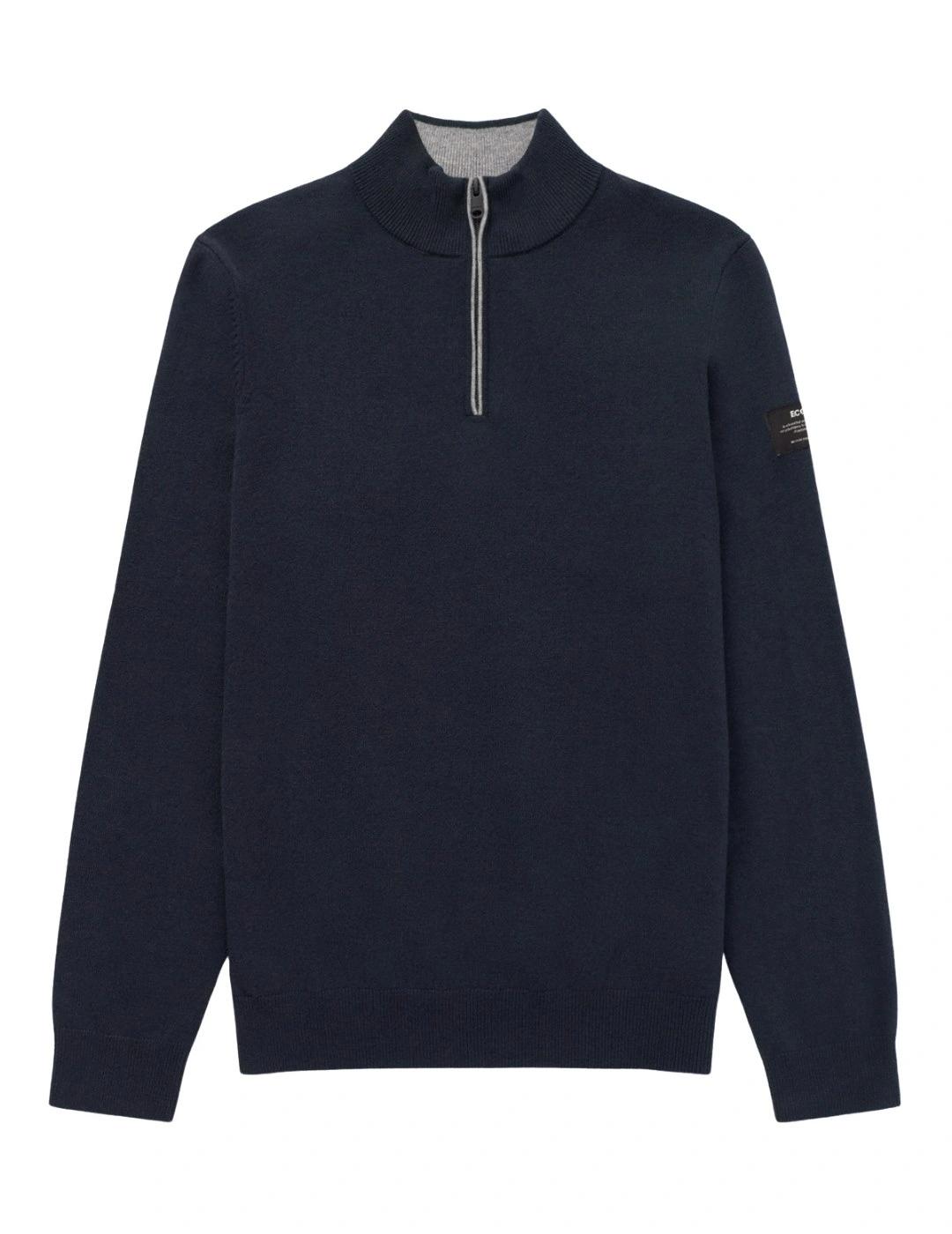 Ecoalf Jersey Punto Larch Azul marino