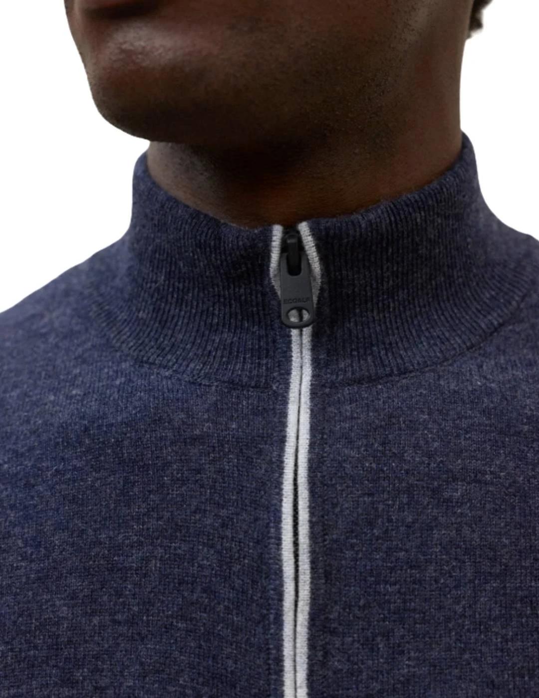 Ecoalf Jersey Punto Larch Azul marino