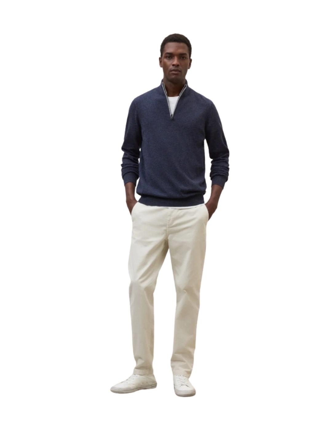 Ecoalf Jersey Punto Larch Azul marino