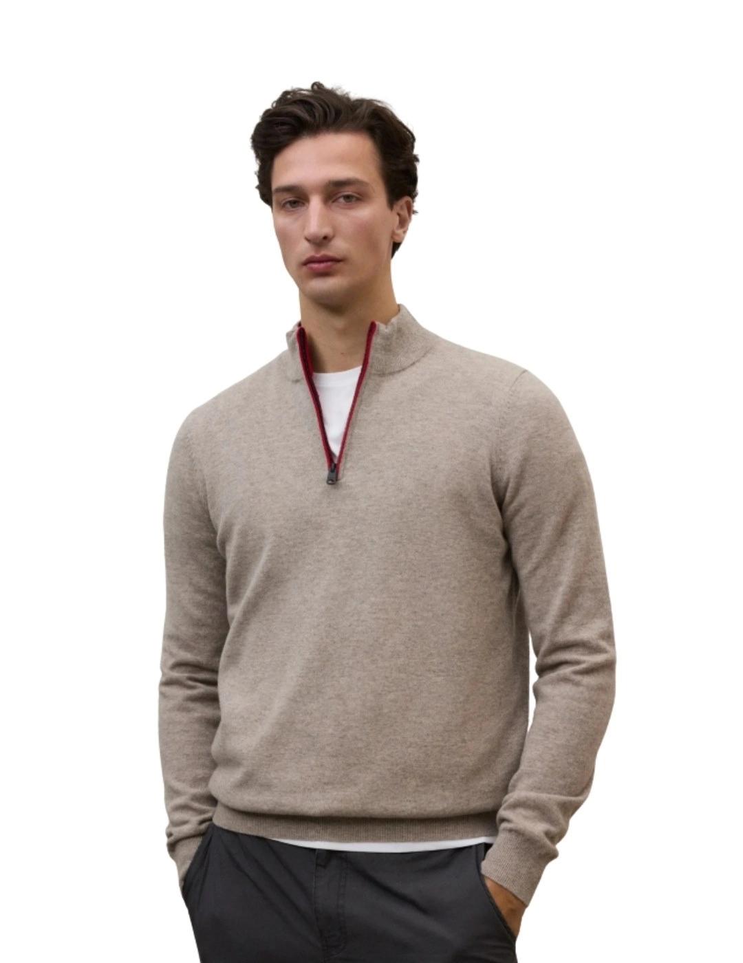 Ecoalf Jersey Punto Larch Beige