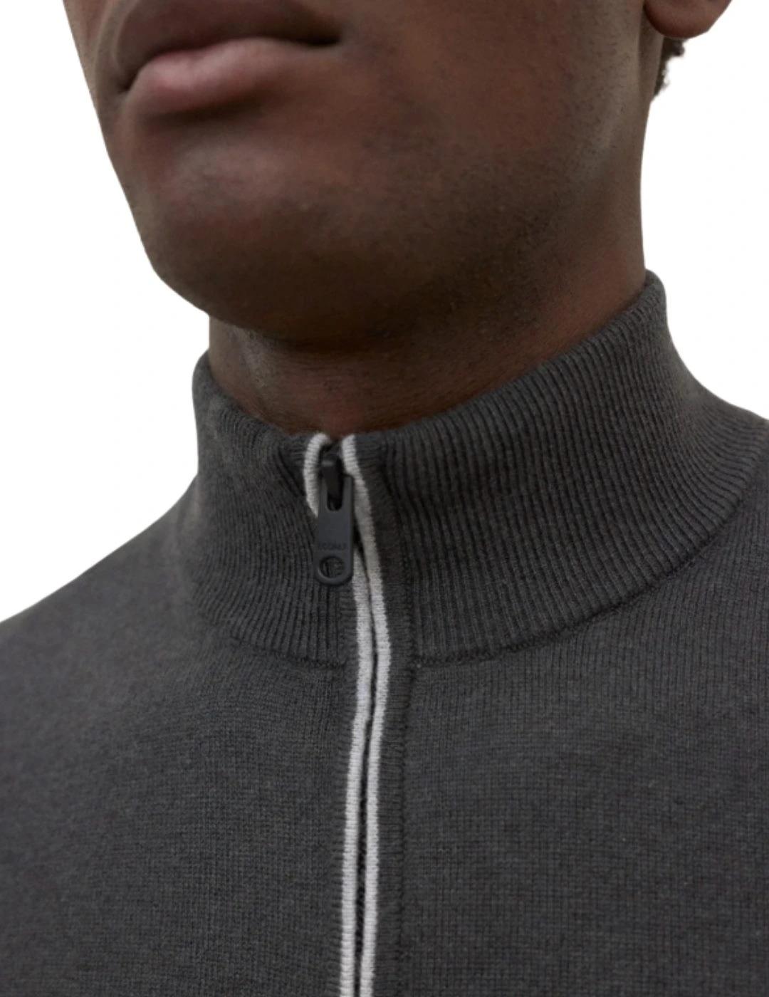 Ecoalf Jersey Punto Larch Verde oscuro