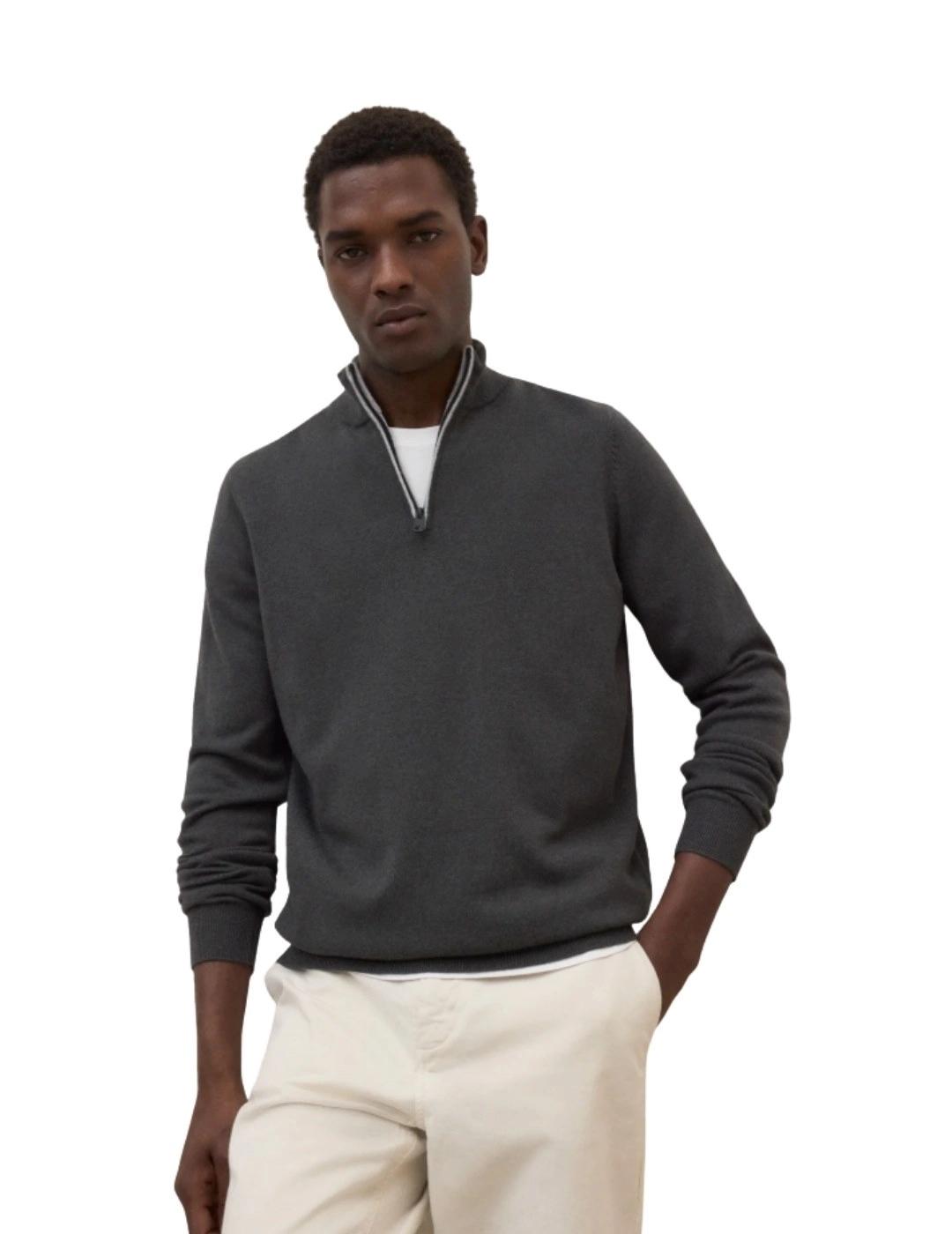 Ecoalf Jersey Punto Larch Verde oscuro