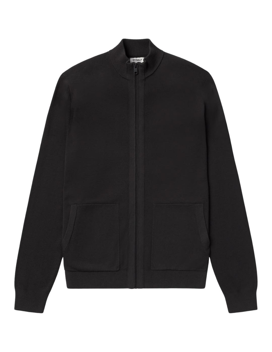 Ecoalf Chaqueta Punto Simi Verde oscuro