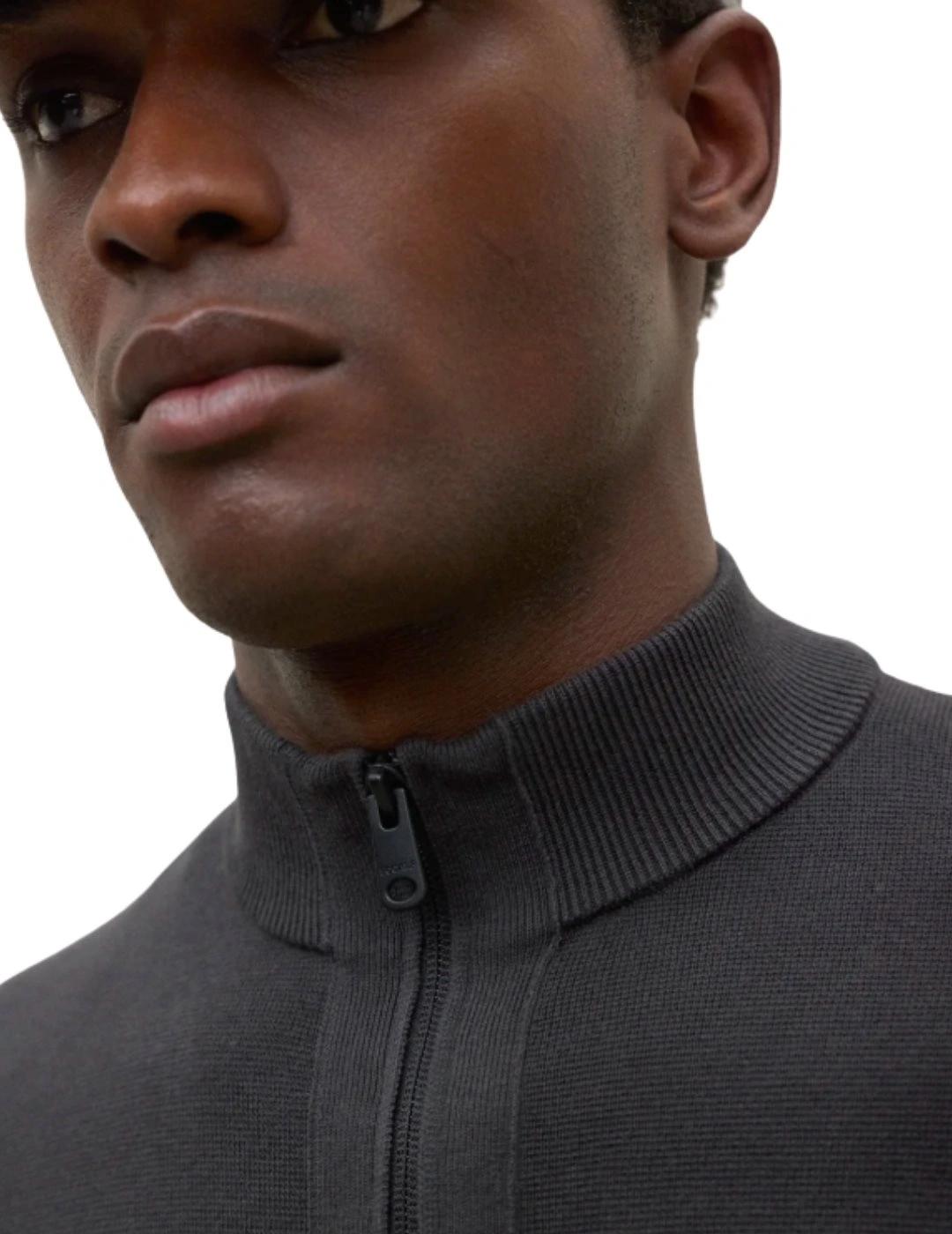 Ecoalf Chaqueta Punto Simi Verde oscuro