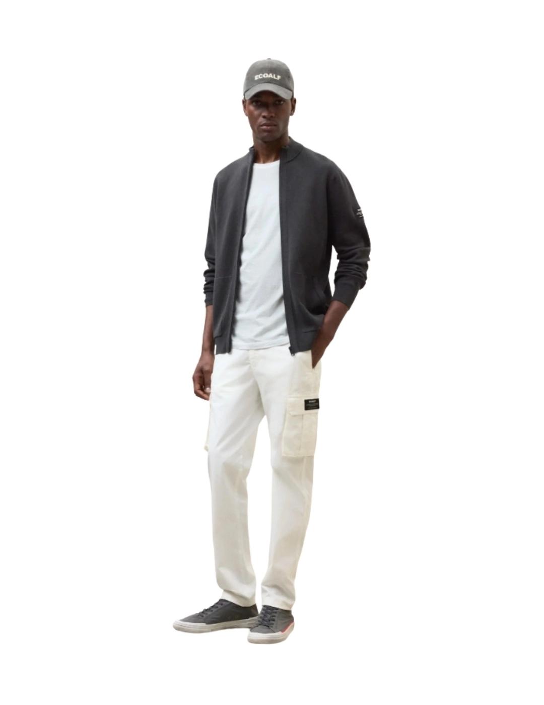 Ecoalf Chaqueta Punto Simi Verde oscuro