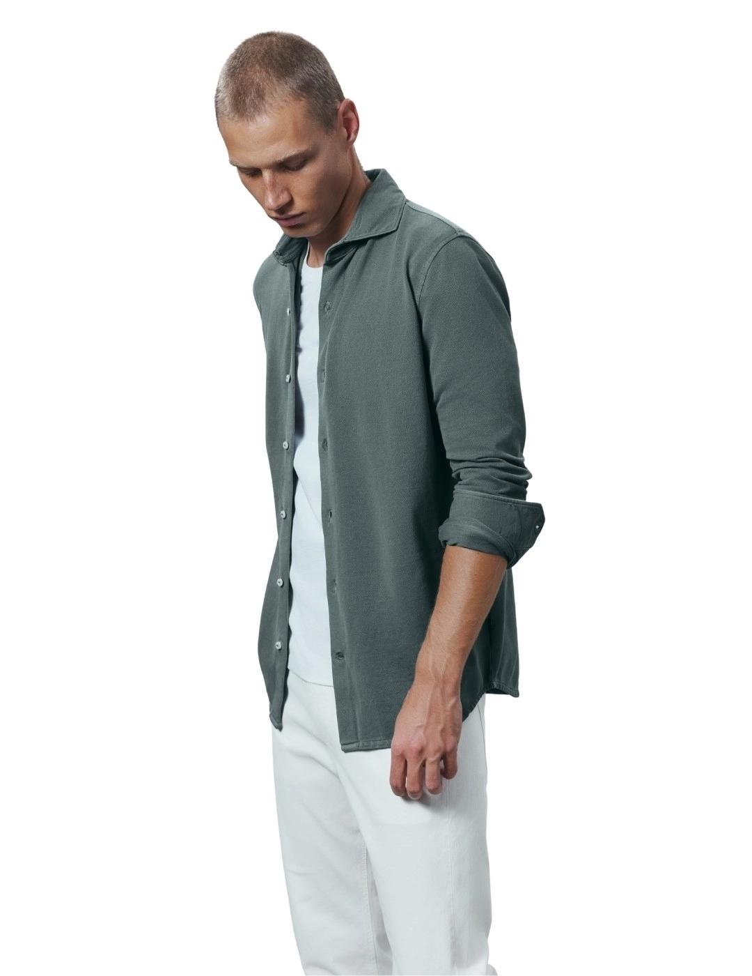 Ecoalf Camisa Gotham Azul grisáceo