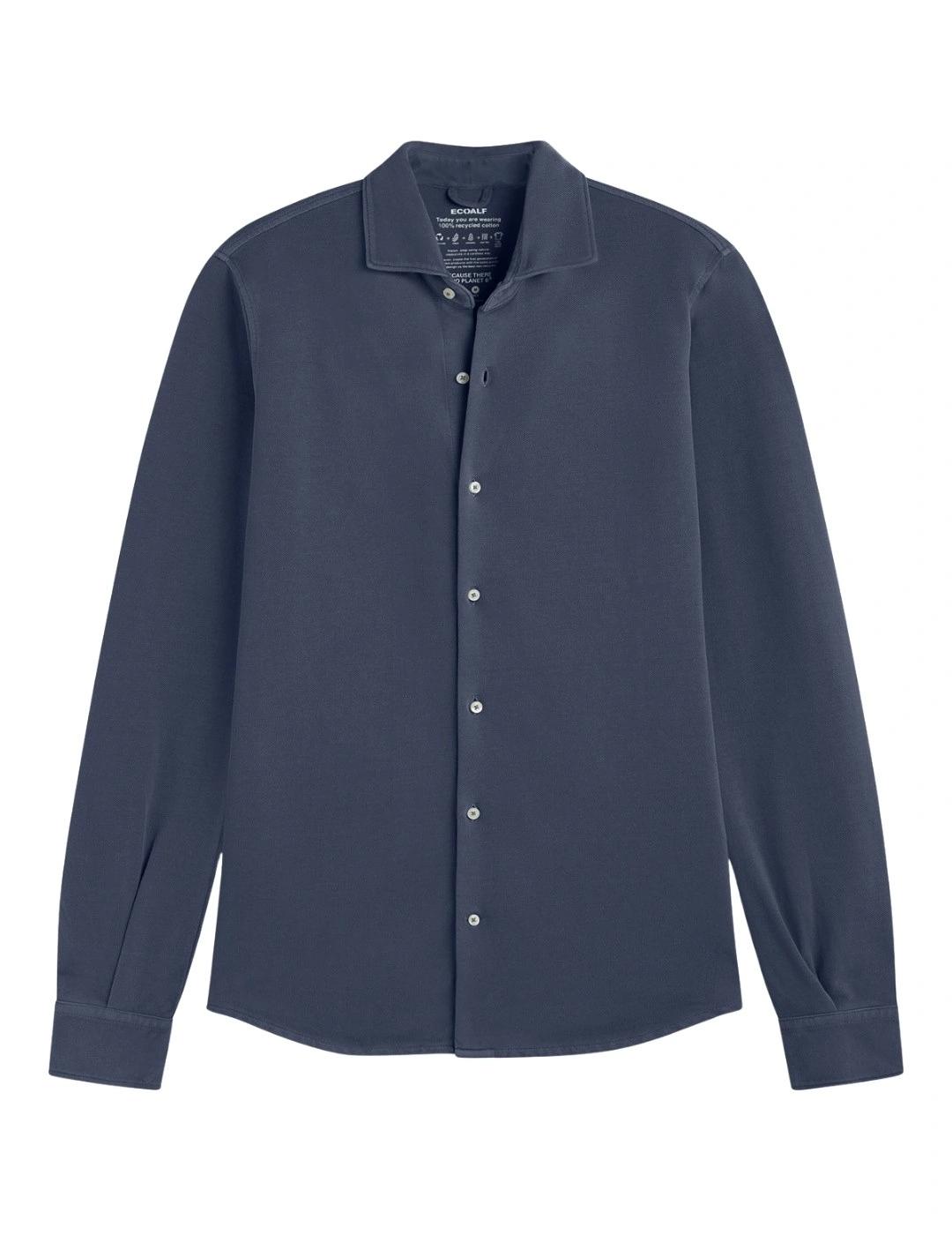 Ecoalf Camisa Gotham Azul marino