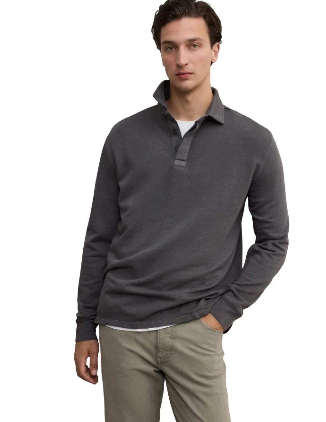 Ecoalf Sudadera Brendan Gris asfalto