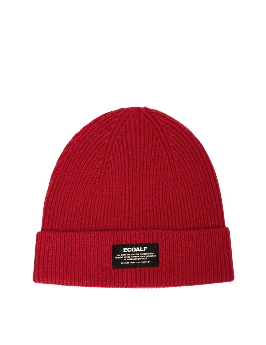 Ecoalf Gorro Beanie Rojo