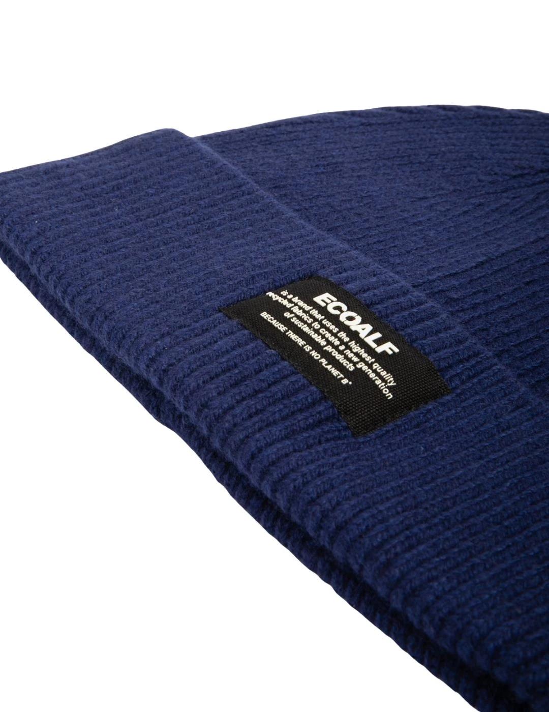 Ecoalf Gorro Beanie Azul tinta