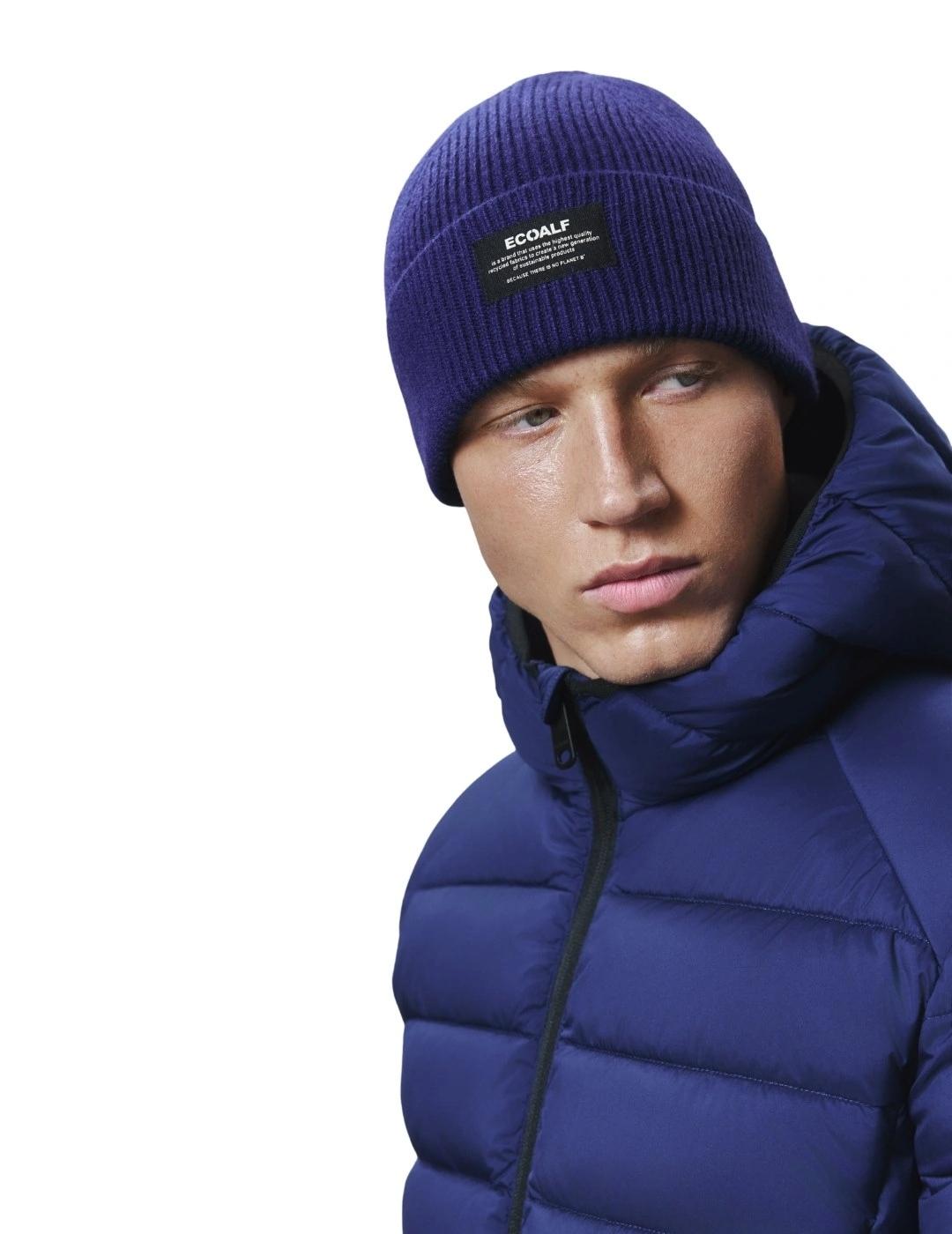 Ecoalf Gorro Beanie Azul tinta