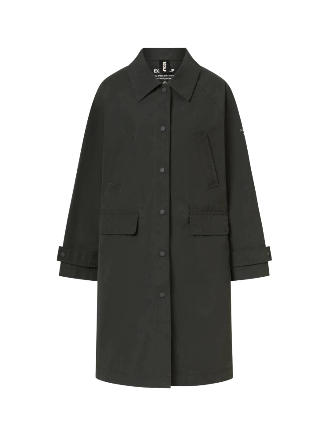 Ecoalf Abrigo Hyden Verde oscuro