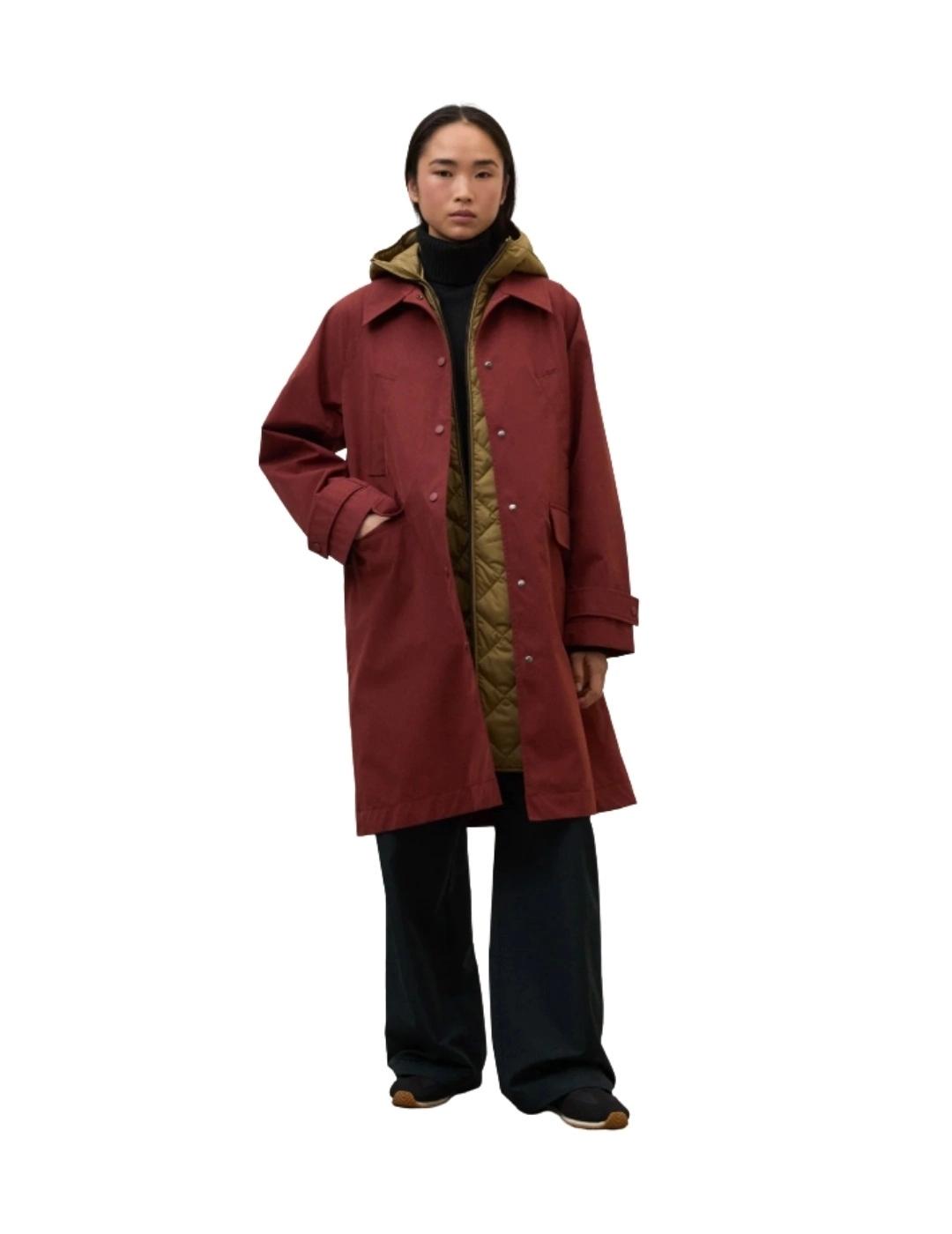 Ecoalf Abrigo Hyden Rojo