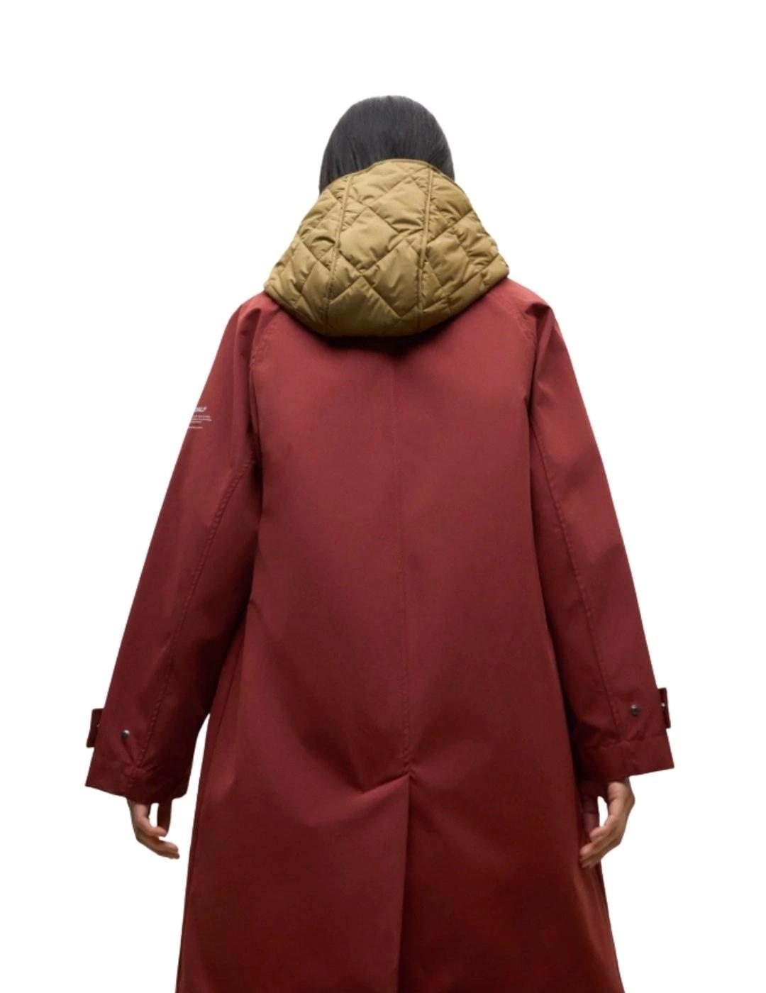 Ecoalf Abrigo Hyden Rojo