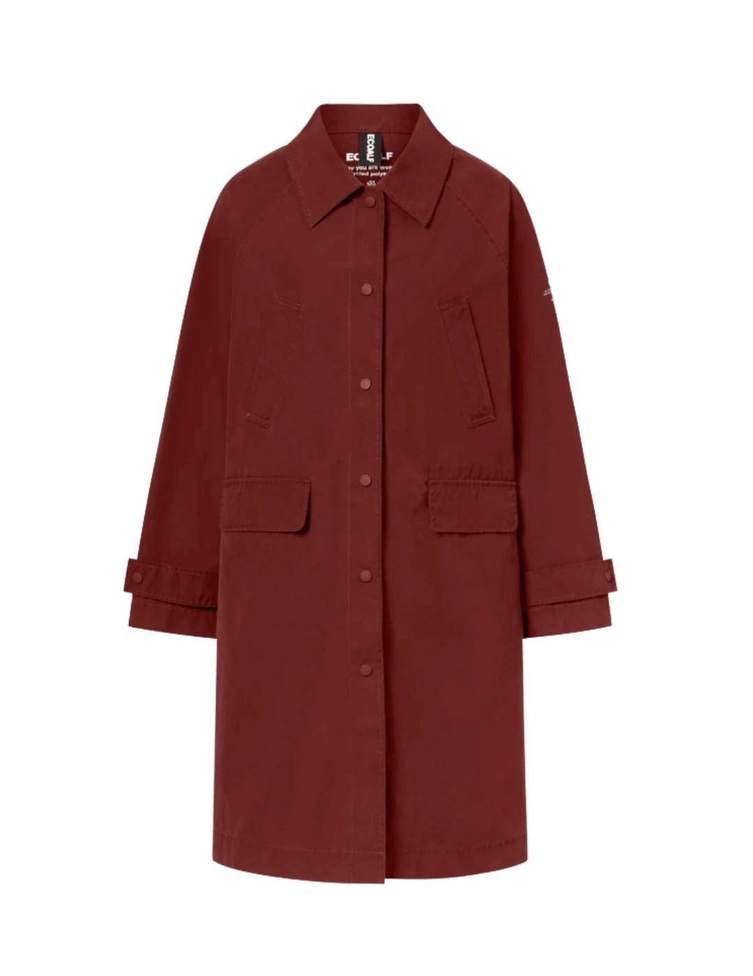 Ecoalf Abrigo Hyden Rojo