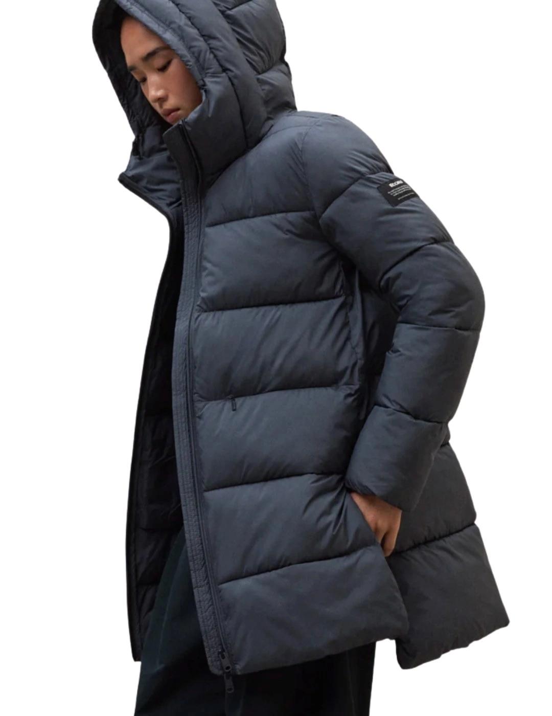 Ecoalf Plumífero Marangu Azul tormenta