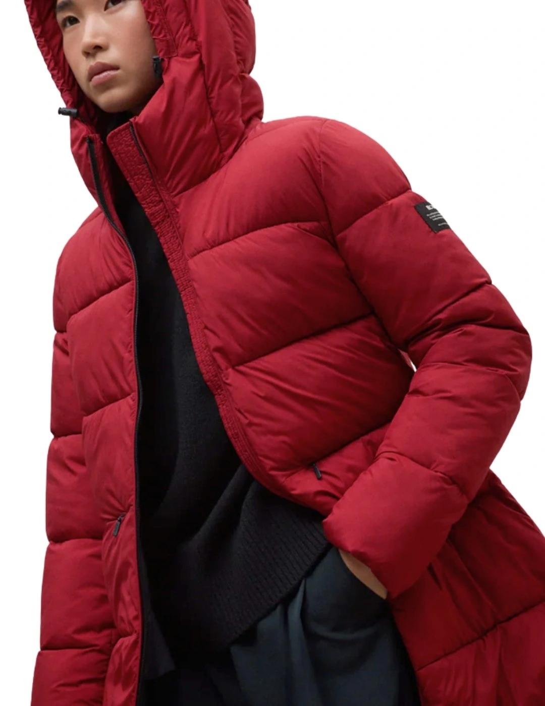 Ecoalf Plumífero Marangu Rojo Crimson