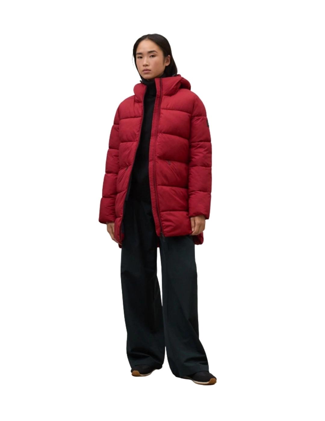 Ecoalf Plumífero Marangu Rojo Crimson