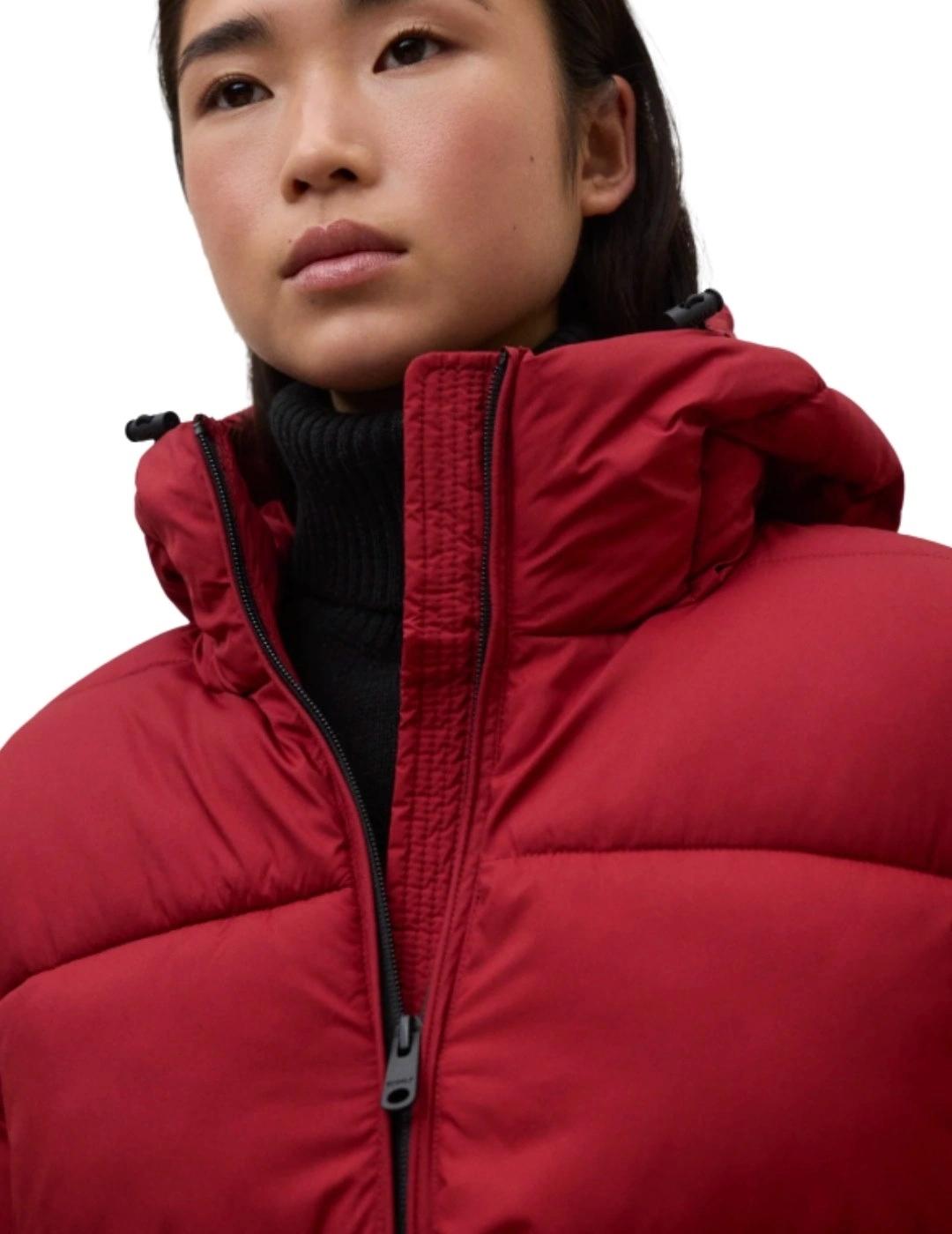 Ecoalf Plumífero Marangu Rojo Crimson