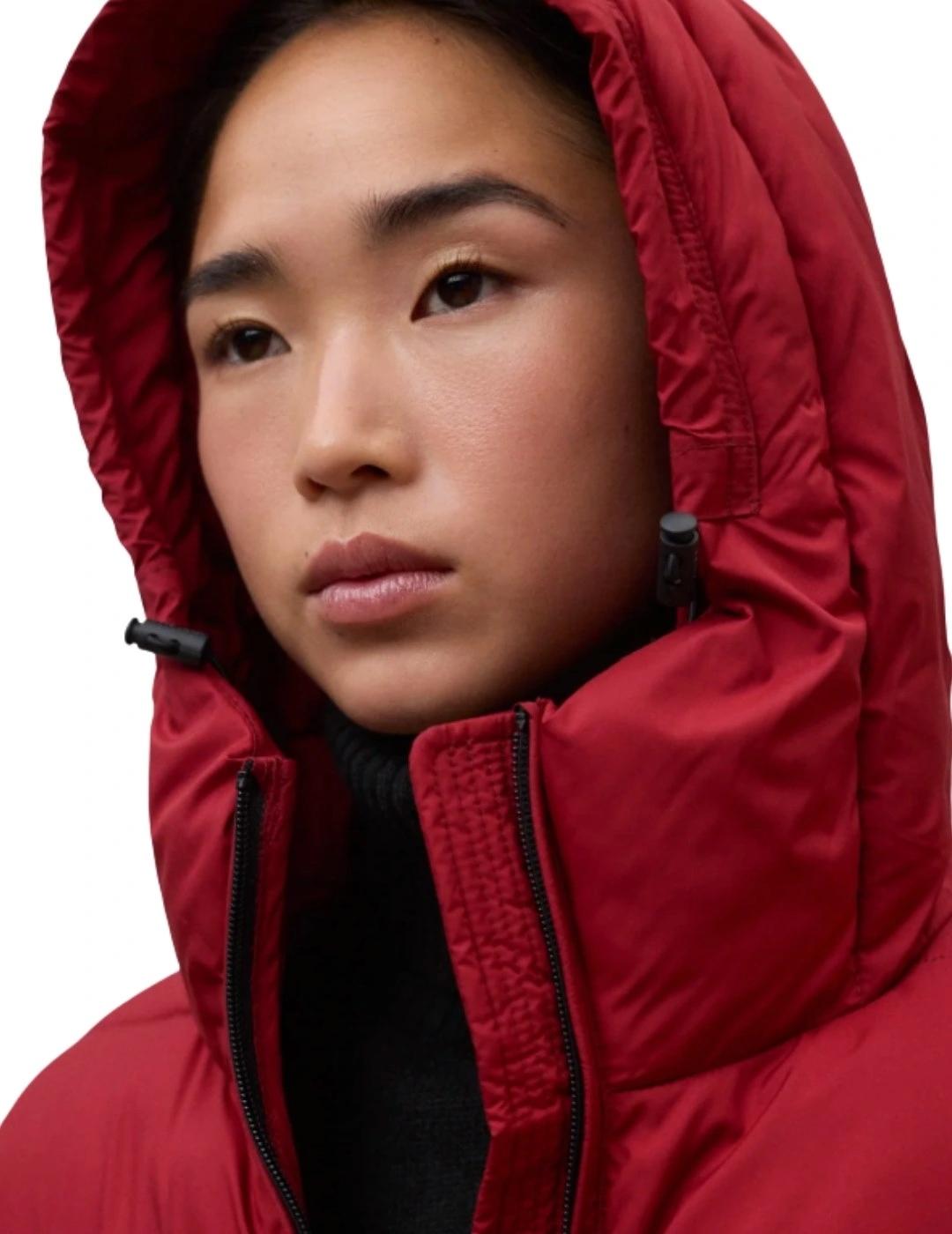 Ecoalf Plumífero Marangu Rojo Crimson