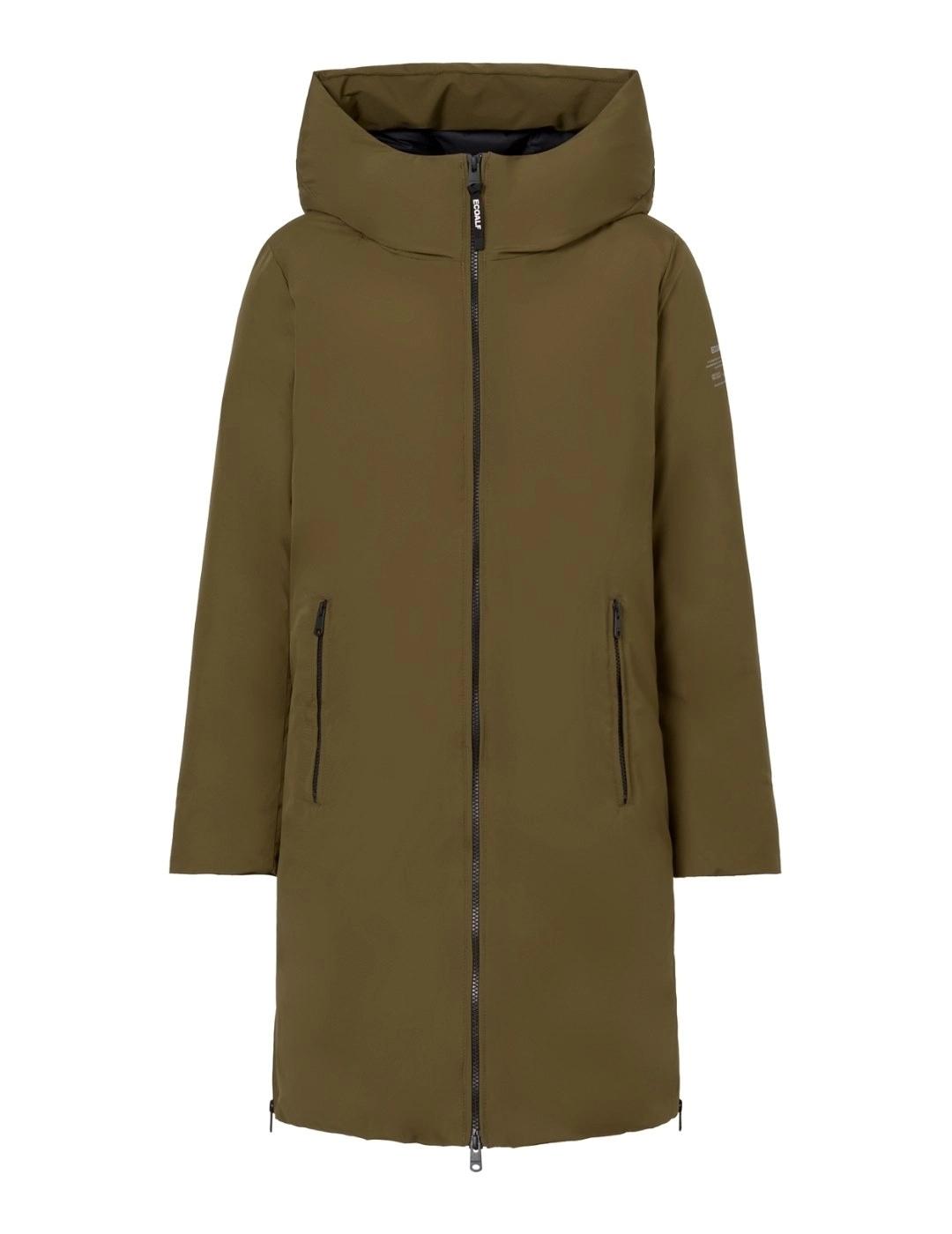 Ecoalf Abrigo Mati Verde oliva
