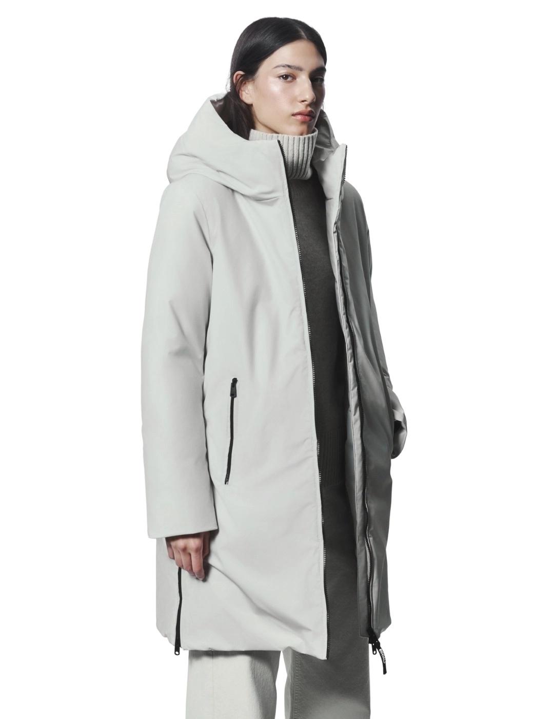 Ecoalf Abrigo Mati Blanco