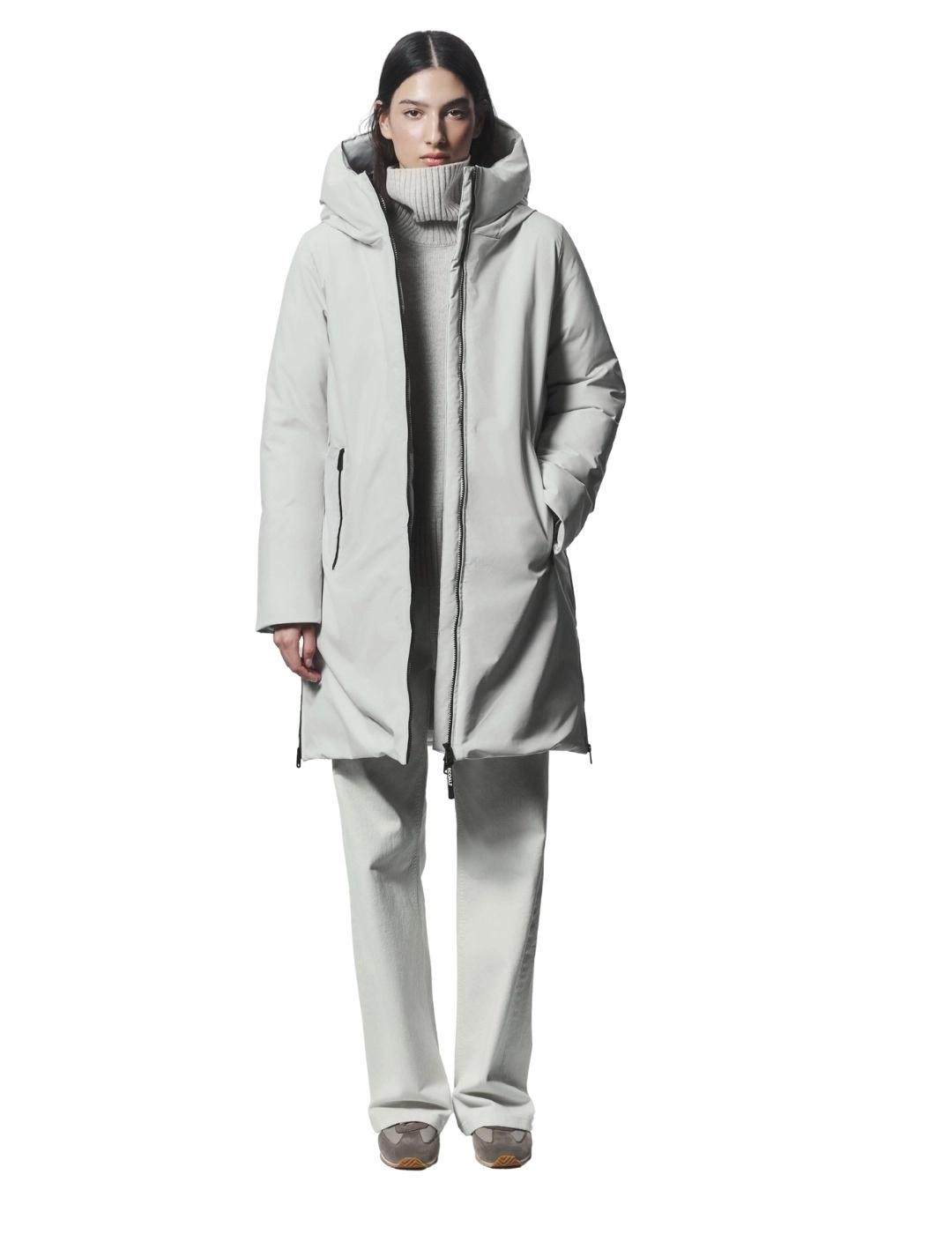 Ecoalf Abrigo Mati Blanco