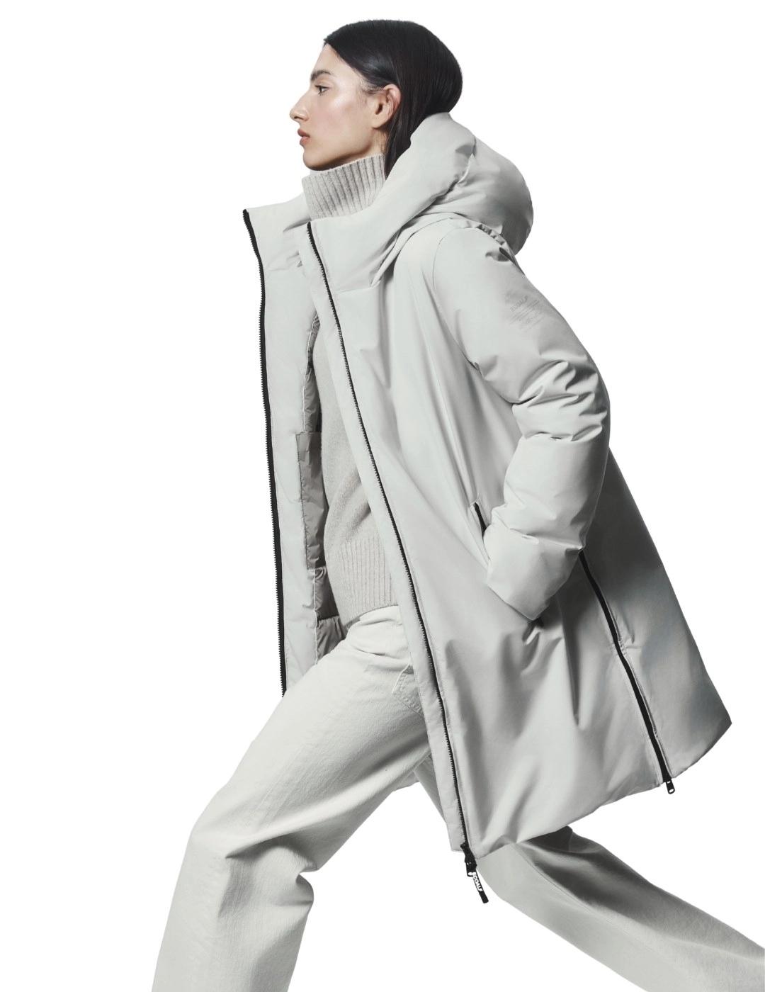 Ecoalf Abrigo Mati Blanco