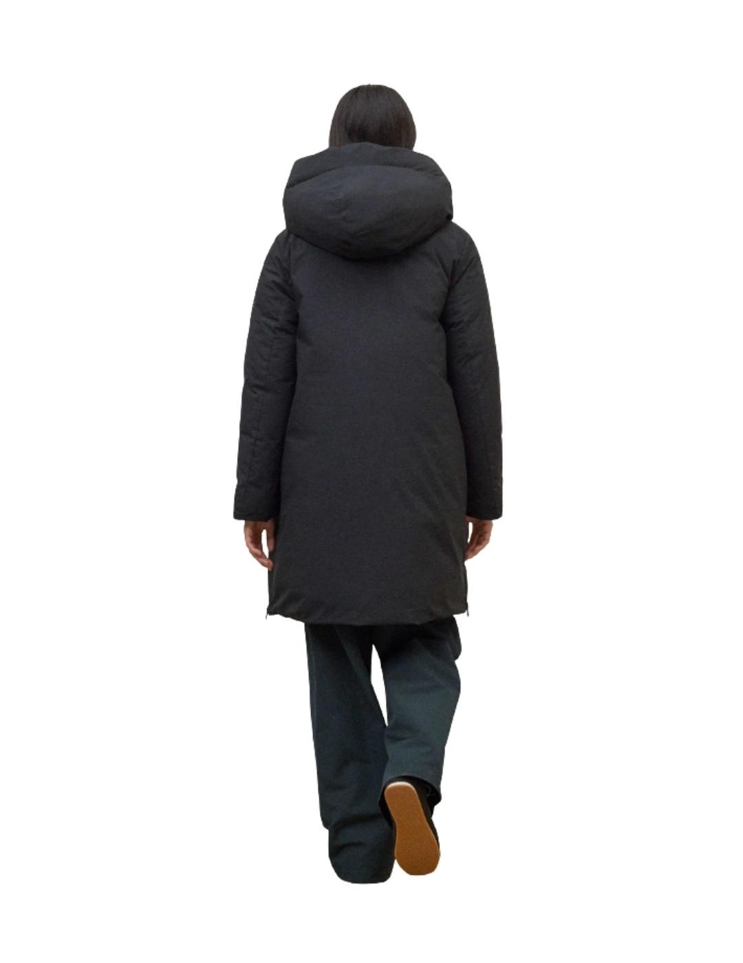 Ecoalf Abrigo Mati Negro