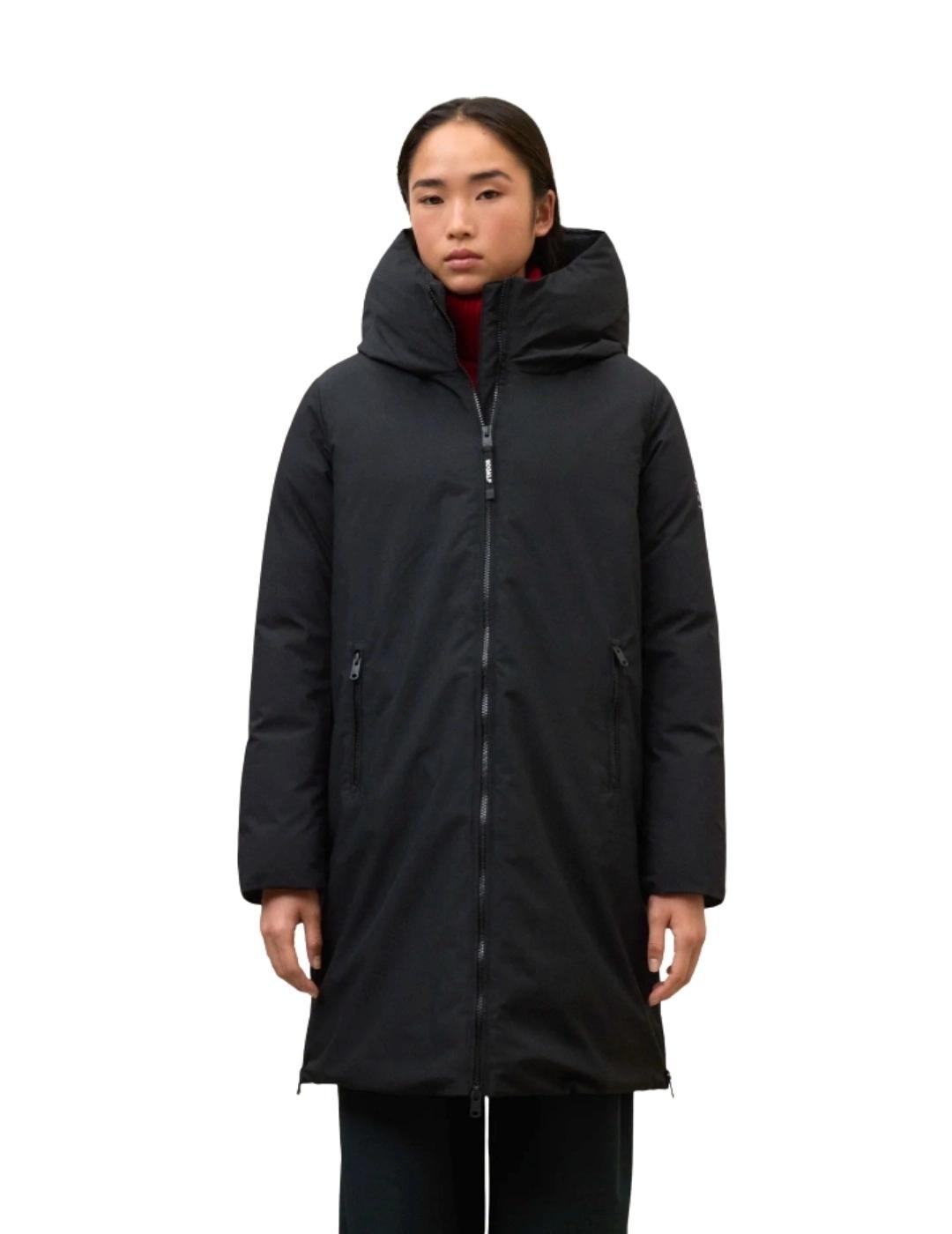 Ecoalf Abrigo Mati Negro