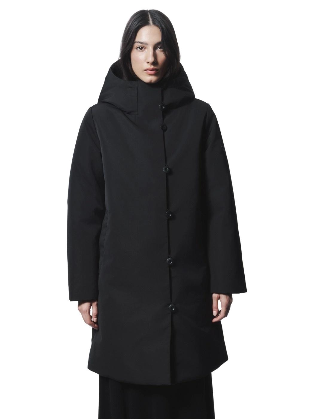 Ecoalf Abrigo Nupen Negro