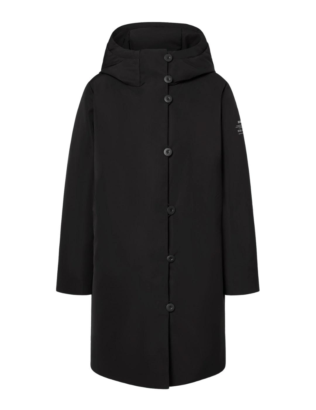 Ecoalf Abrigo Nupen Negro