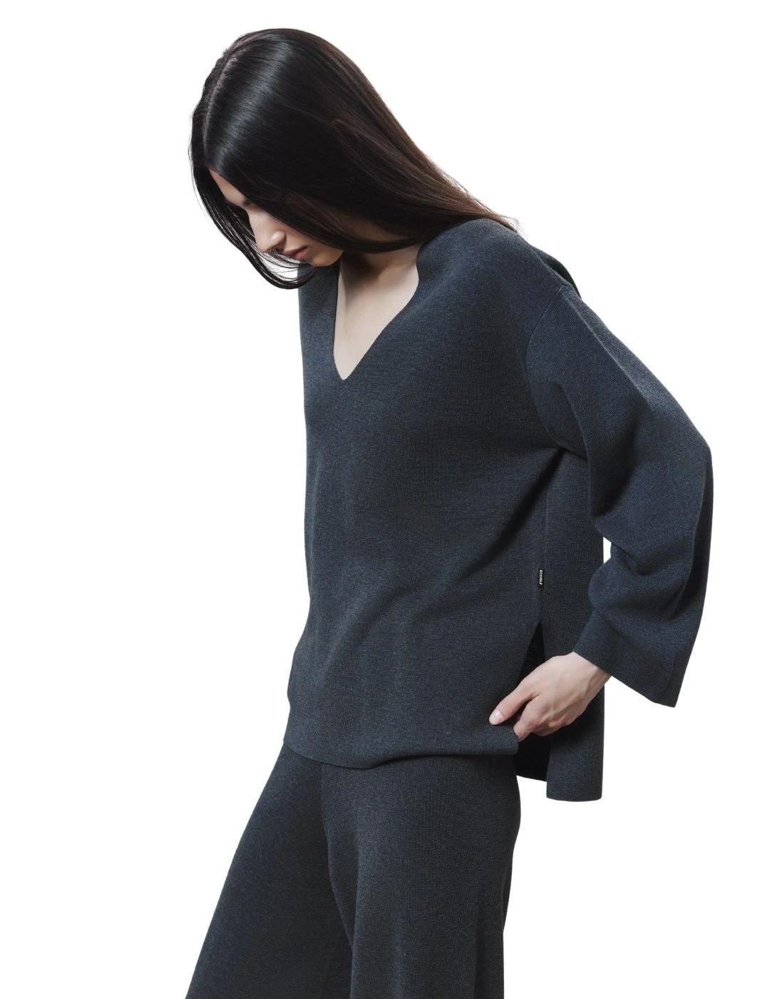 Ecoalf Jersey Begonia Azul tormenta