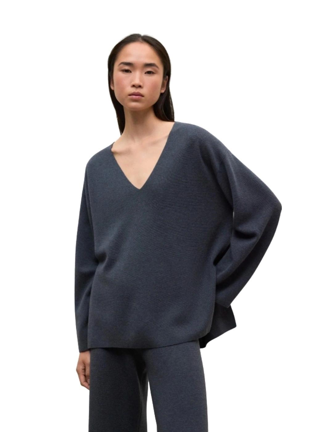 Ecoalf Jersey Begonia Azul tormenta