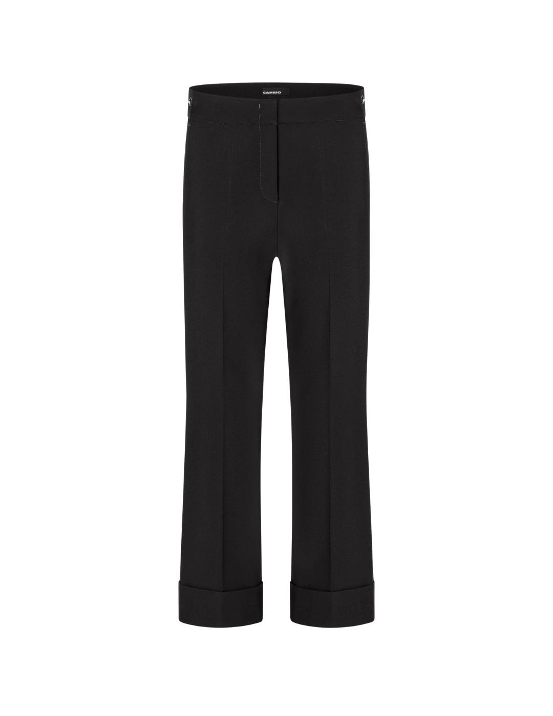 Cambio Pantalón France Cropped Black