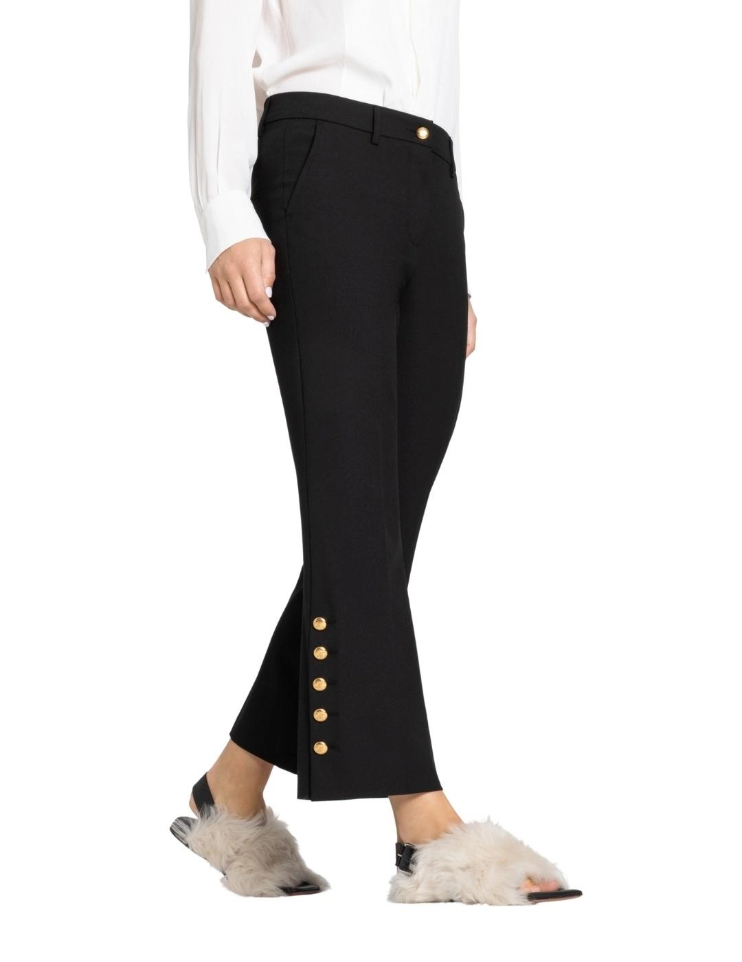 Cambio Pantalón France Statement Slit Black