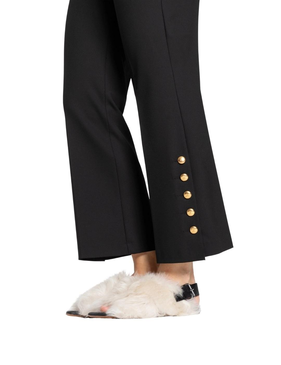 Cambio Pantalón France Statement Slit Black