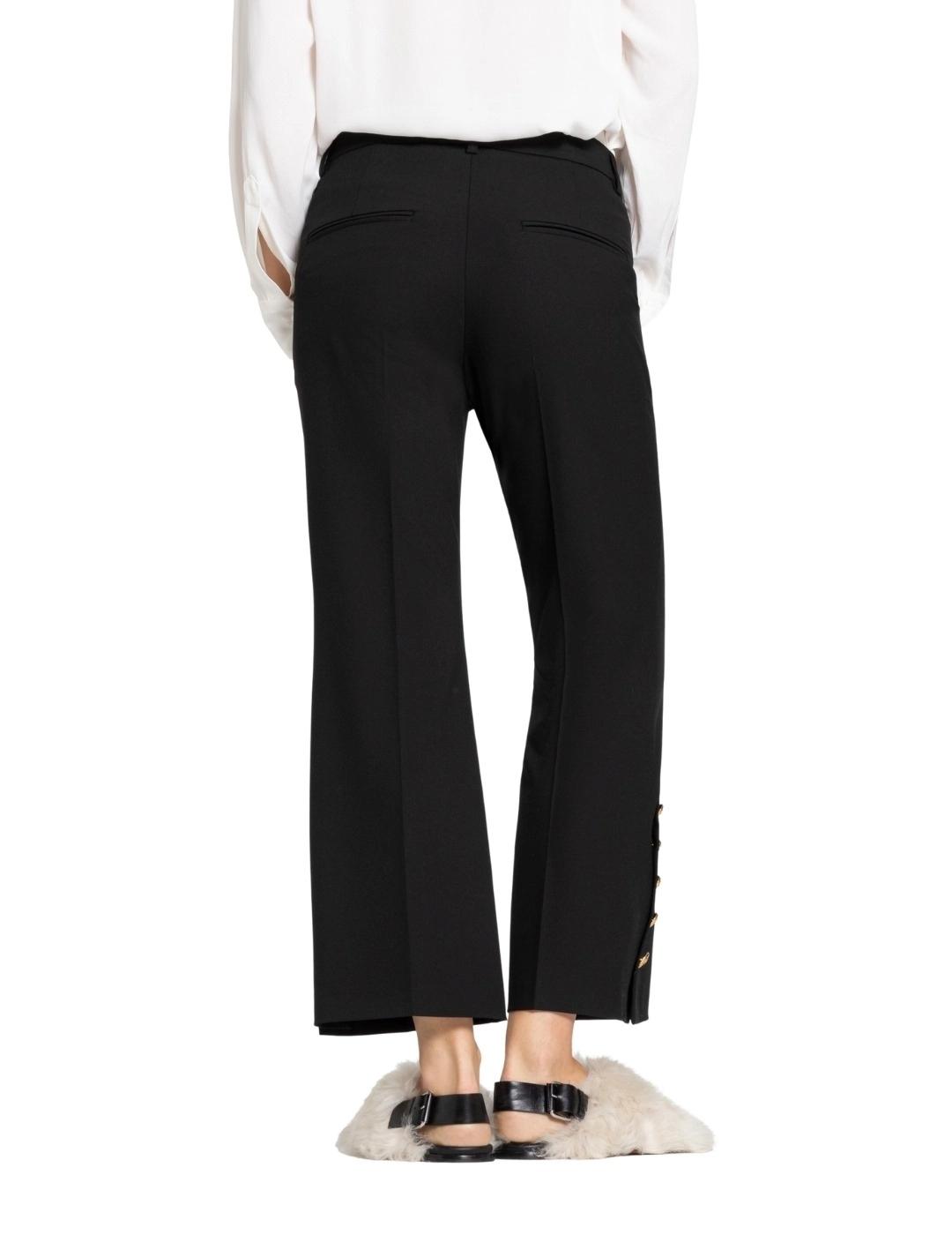 Cambio Pantalón France Statement Slit Black