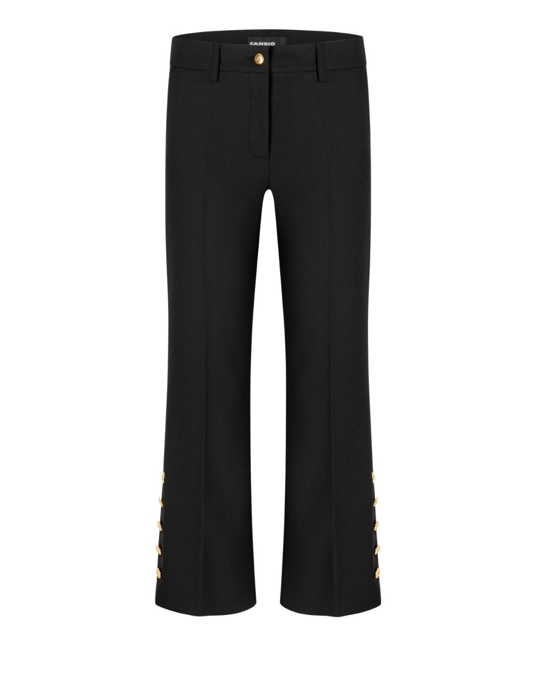 Cambio Pantalón France Statement Slit Black