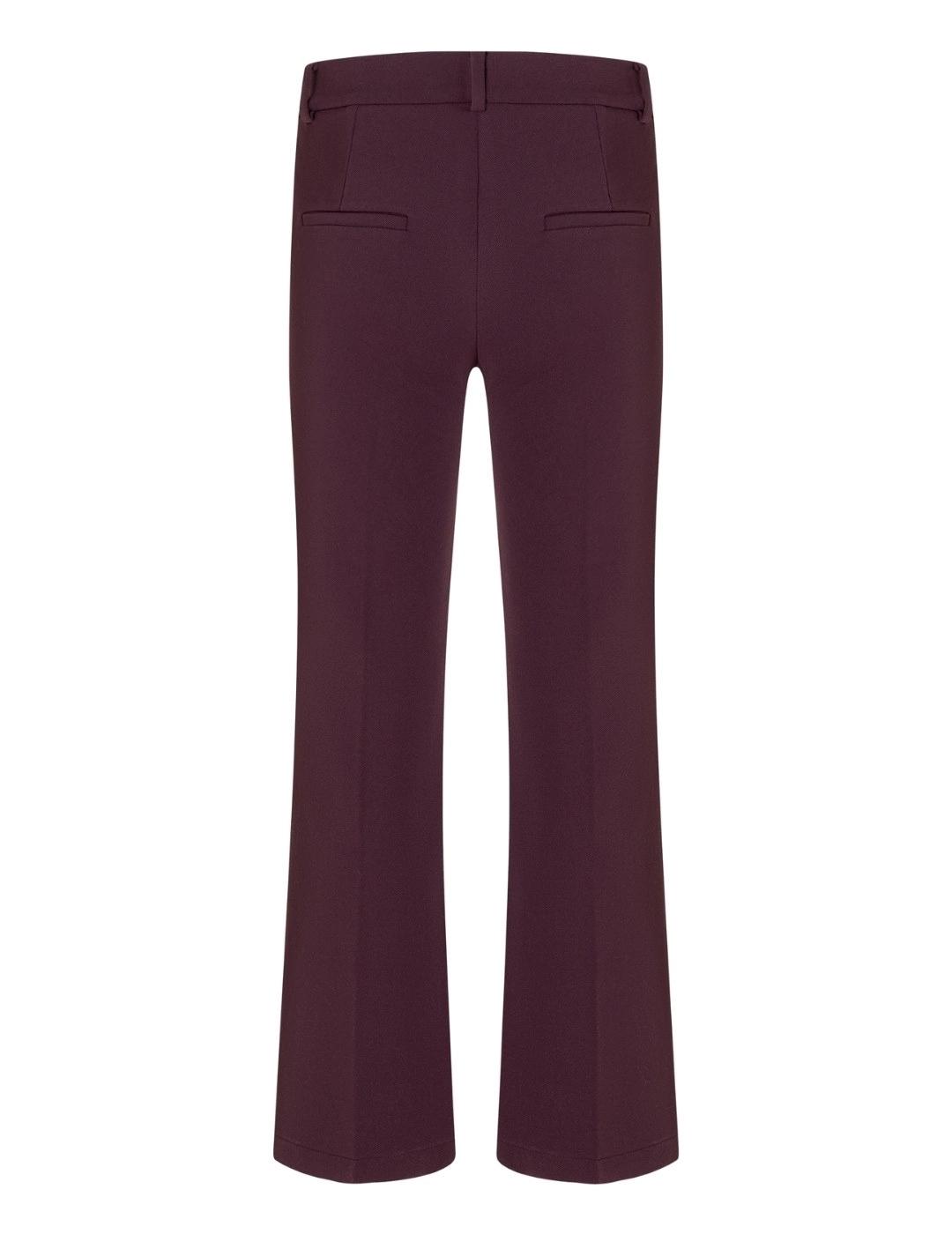 Cambio Pantalón Francoise Burgundy Lipstick