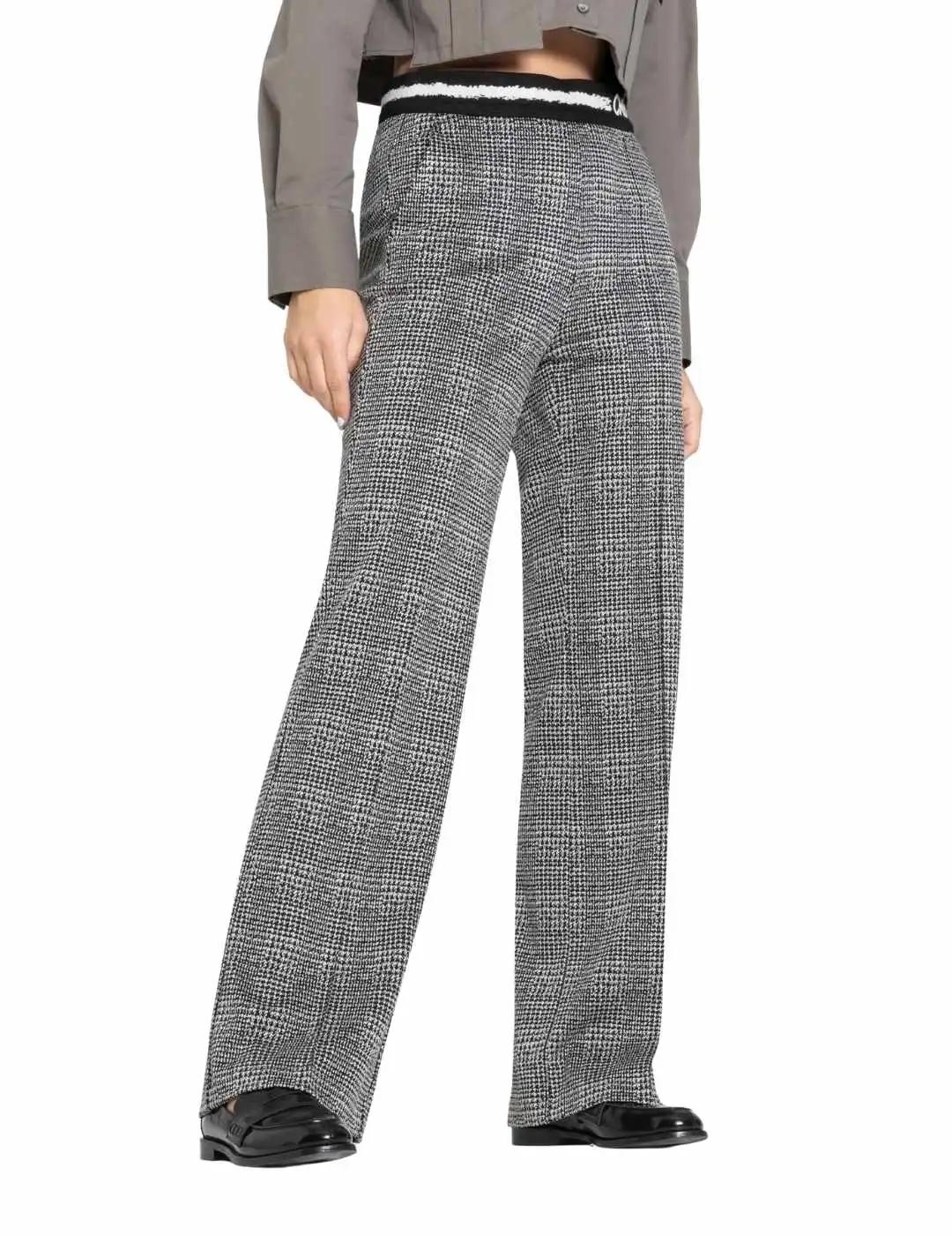 Cambio Pantalón Ava Black White Glencheck