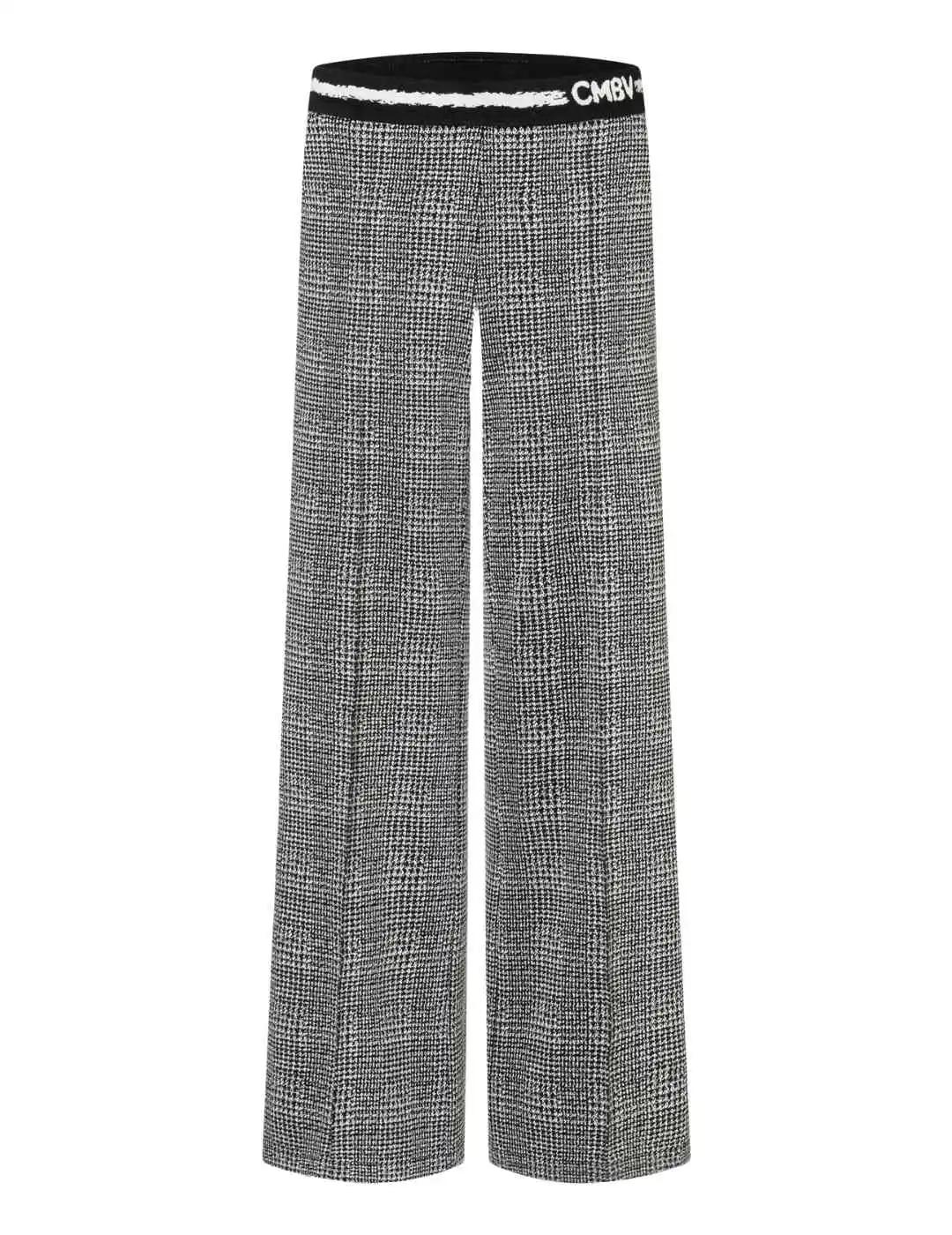 Cambio Pantalón Ava Black White Glencheck