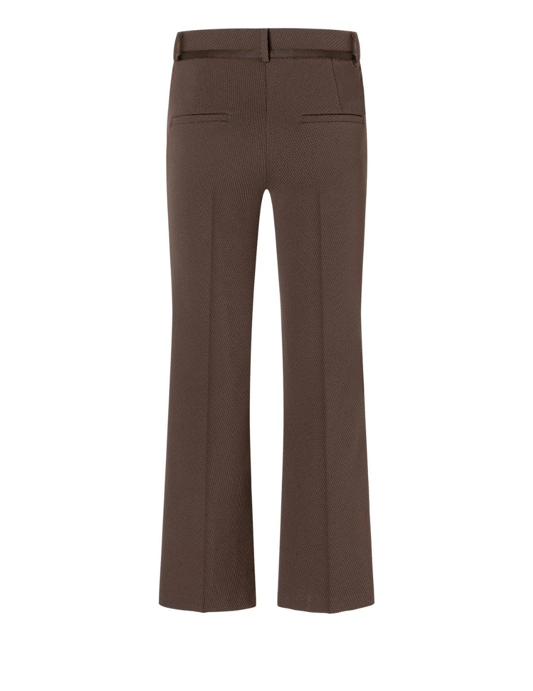 Cambio Pantalón Francoise Cropped Espresso Powder